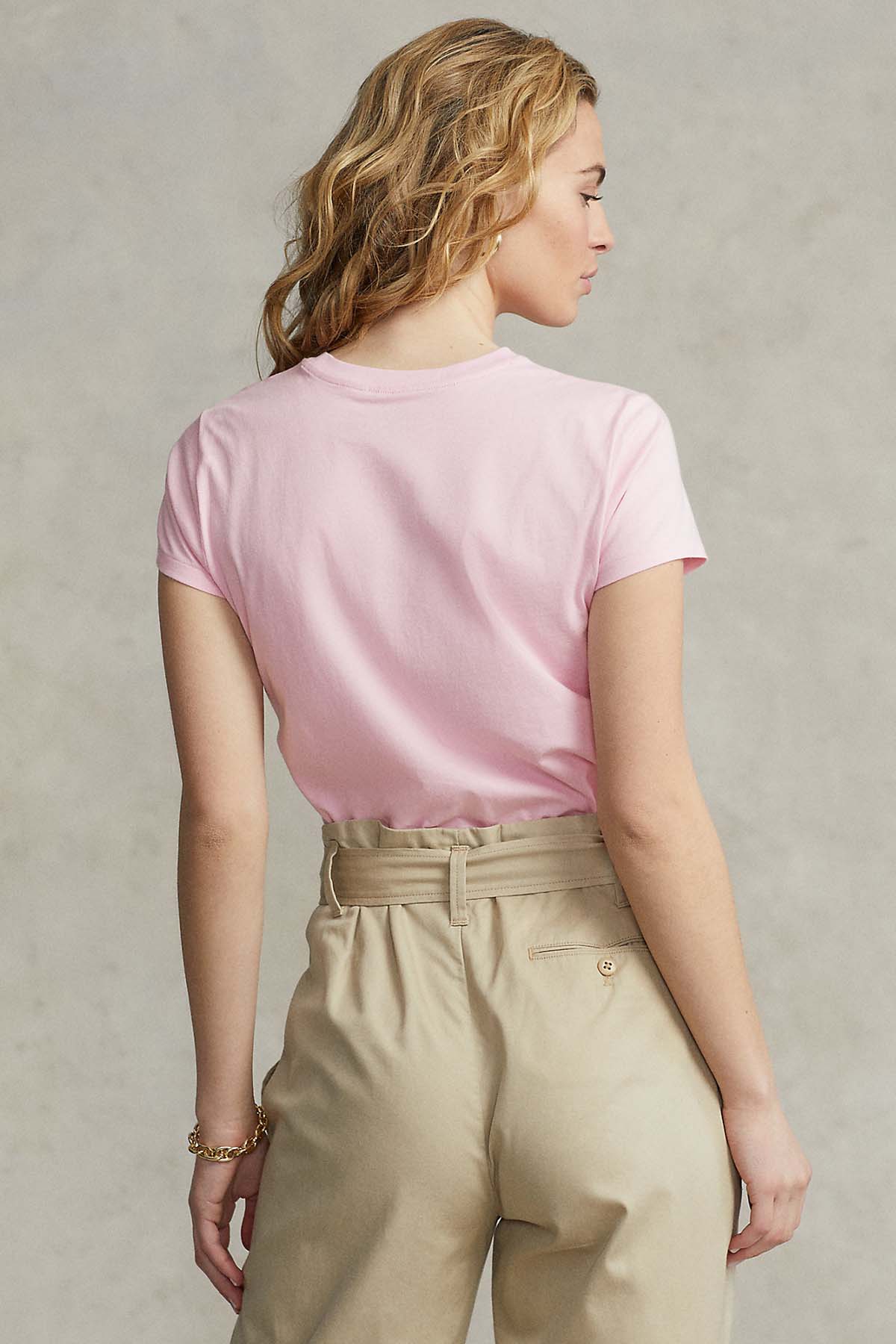 Polo Ralph Lauren Custom Fit Yuvarlak Yaka T-shirt-Libas Trendy Fashion Store