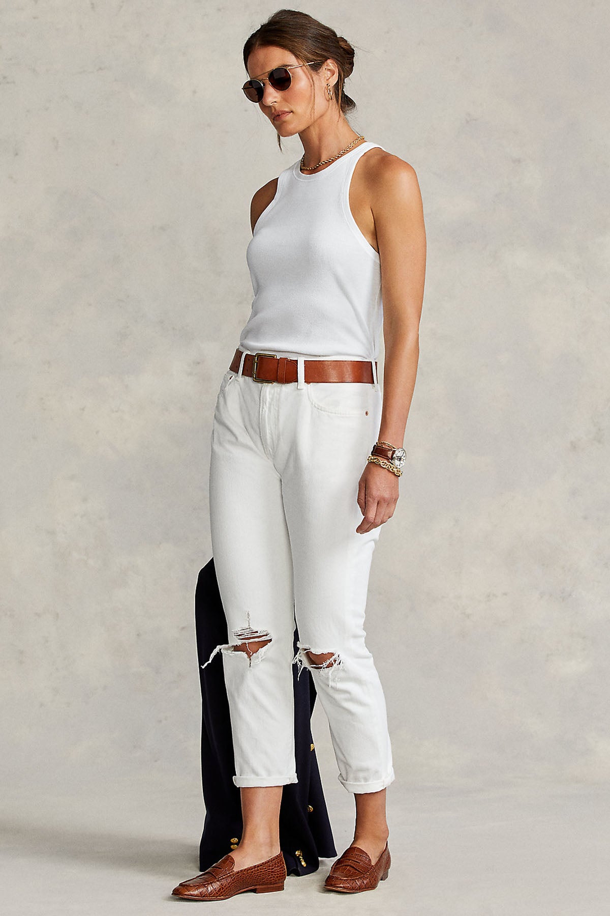 Polo Ralph Lauren Yuvarlak Yaka Kolsuz T-shirt-Libas Trendy Fashion Store