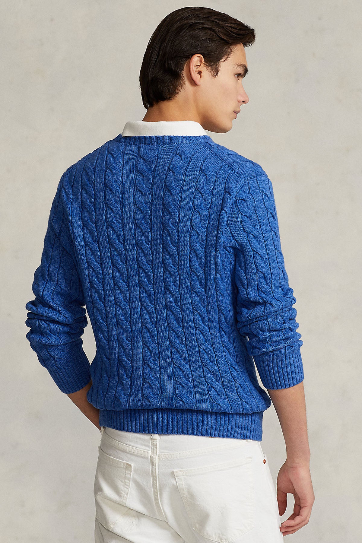 Polo Ralph Lauren Yuvarlak Yaka Saç Örgü Triko-Libas Trendy Fashion Store