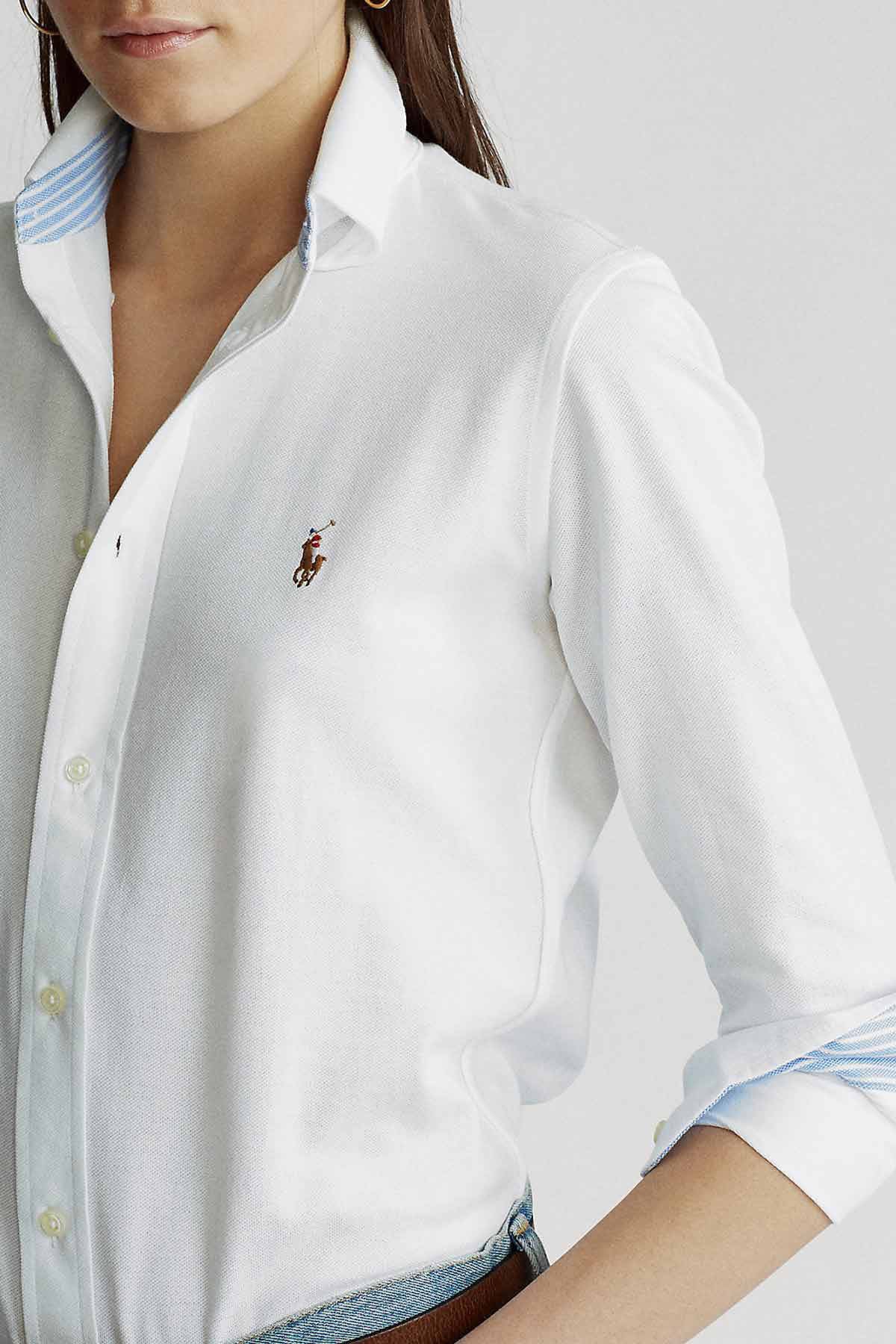 Polo Ralph Lauren Knit Oxford Gömlek-Libas Trendy Fashion Store