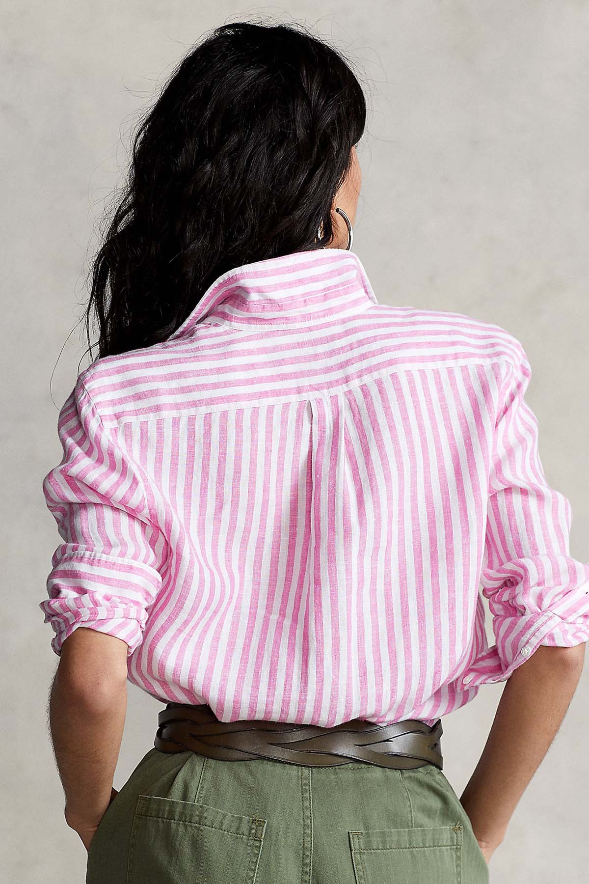 Polo Ralph Lauren Relaxed Fit Keten Gömlek-Libas Trendy Fashion Store