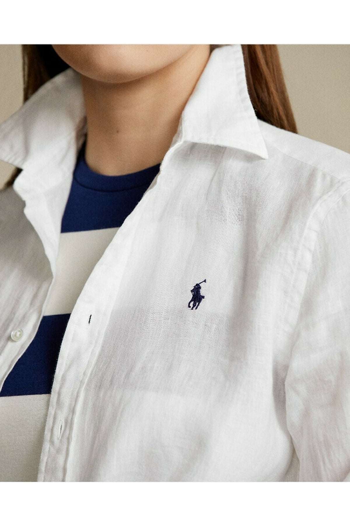 Polo Ralph Lauren Relaxed Fit Keten Gömlek-Libas Trendy Fashion Store