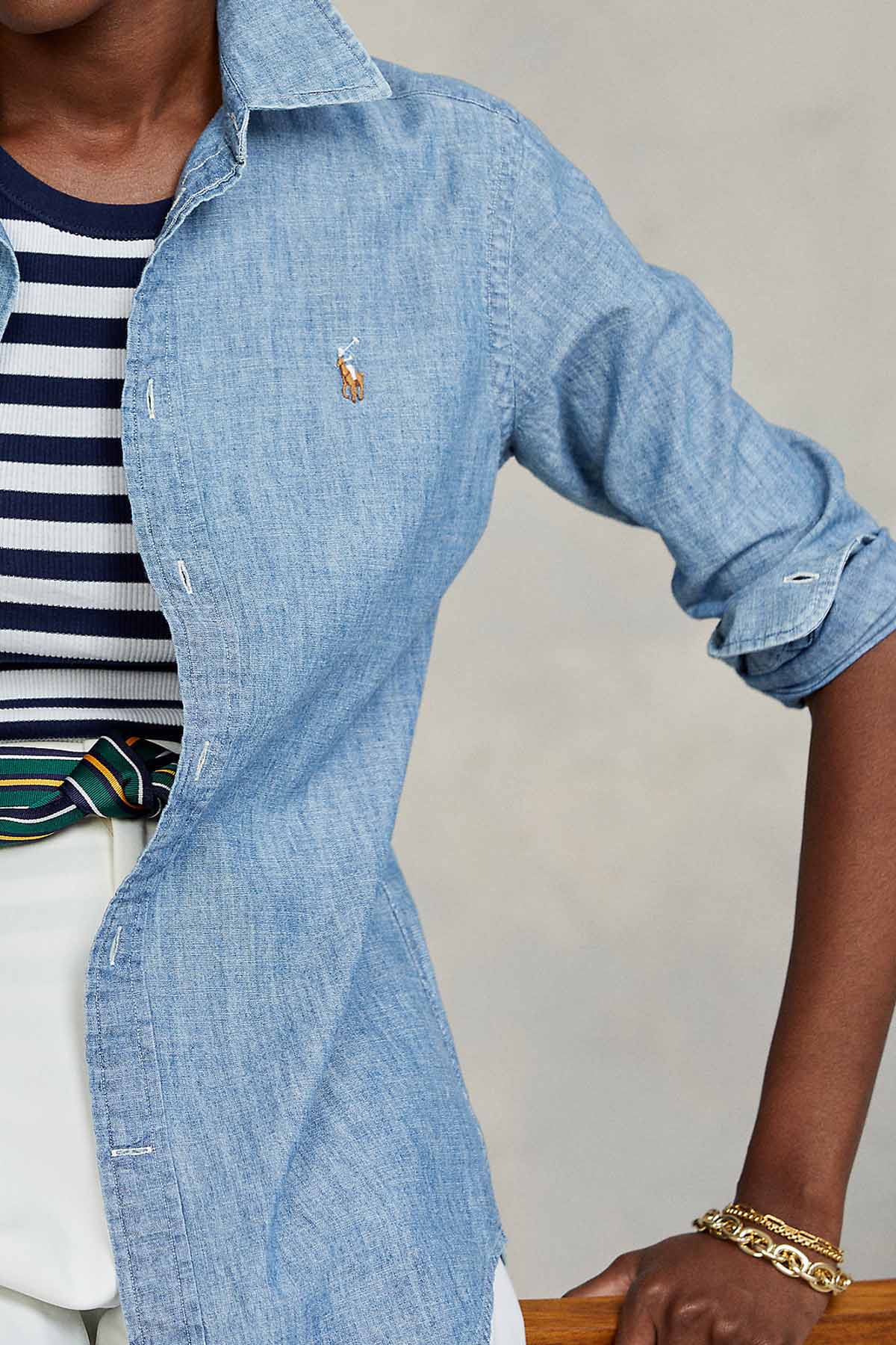 Polo Ralph Lauren Classic Fit Şamre Kumaş Gömlek-Libas Trendy Fashion Store