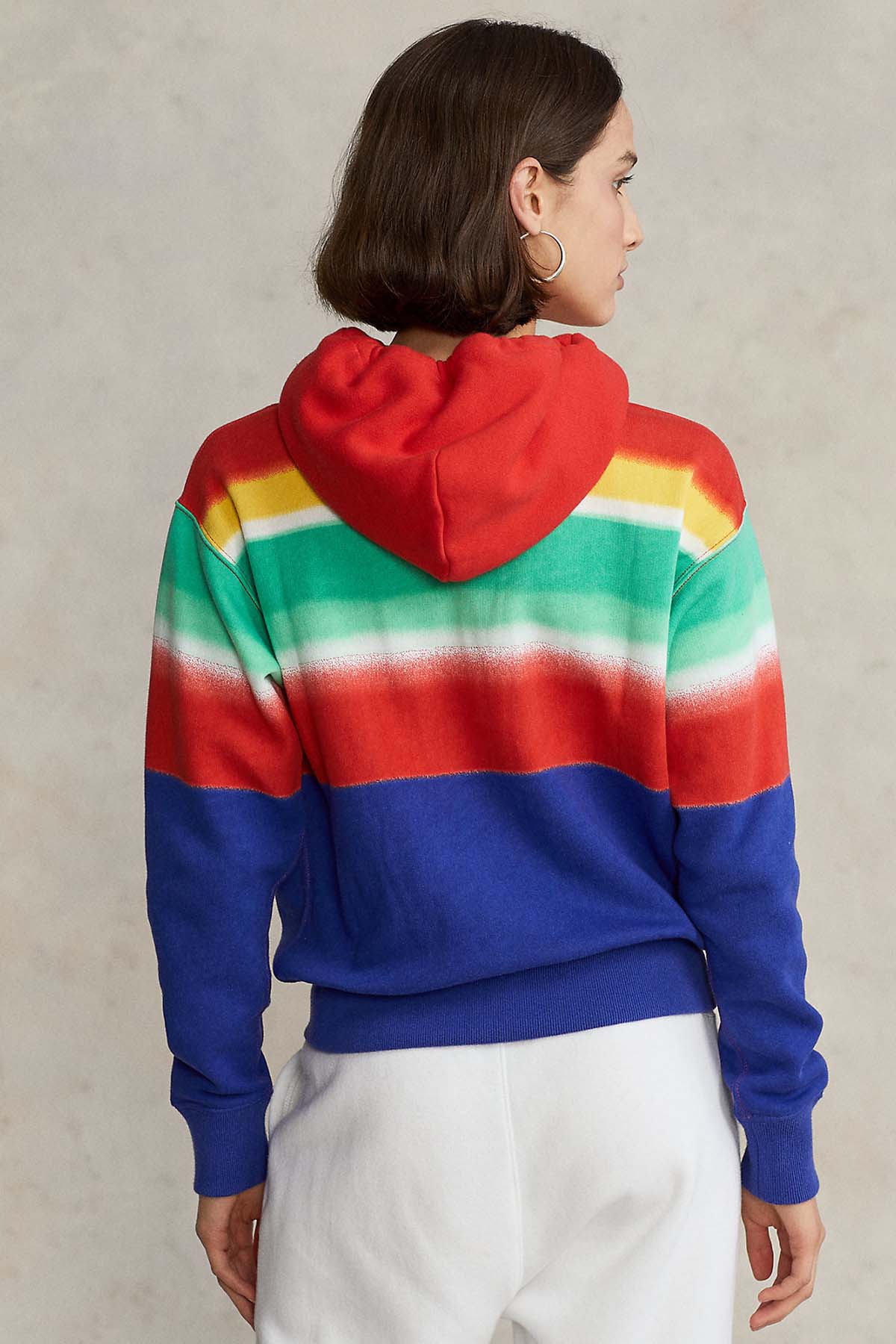 Polo Ralph Lauren Renk Bloklu Kapüşonlu Sweatshirt-Libas Trendy Fashion Store