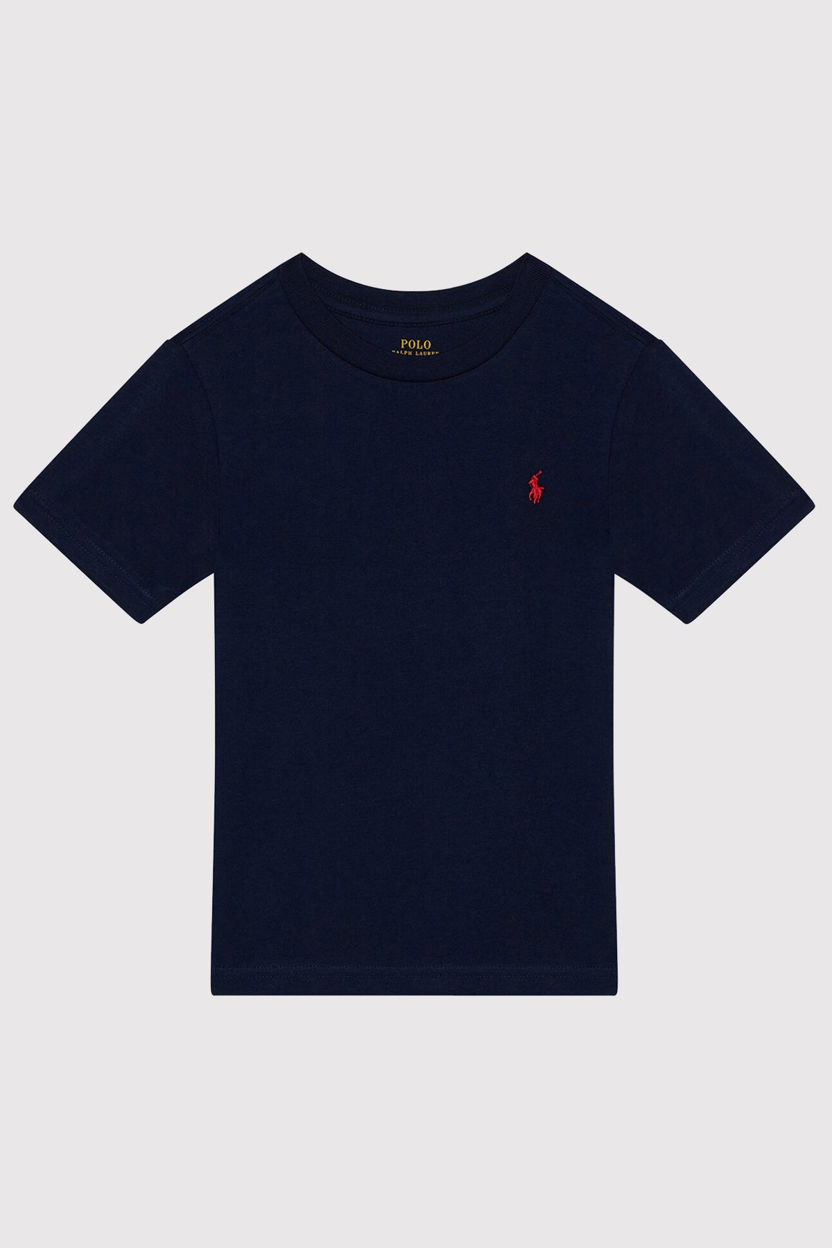 Polo Ralph Lauren Kids 5-7 Yaş Erkek Çocuk Yuvarlak Yaka T-shirt-Libas Trendy Fashion Store