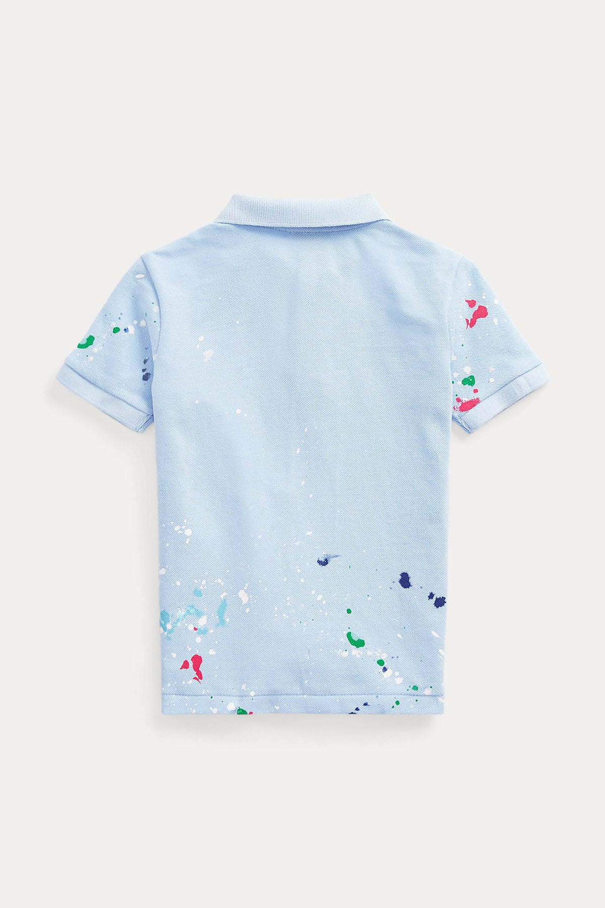 Polo Ralph Lauren Kids 5-6 Yaş Erkek Çocuk Boyalı Polo Yaka T-shirt-Libas Trendy Fashion Store