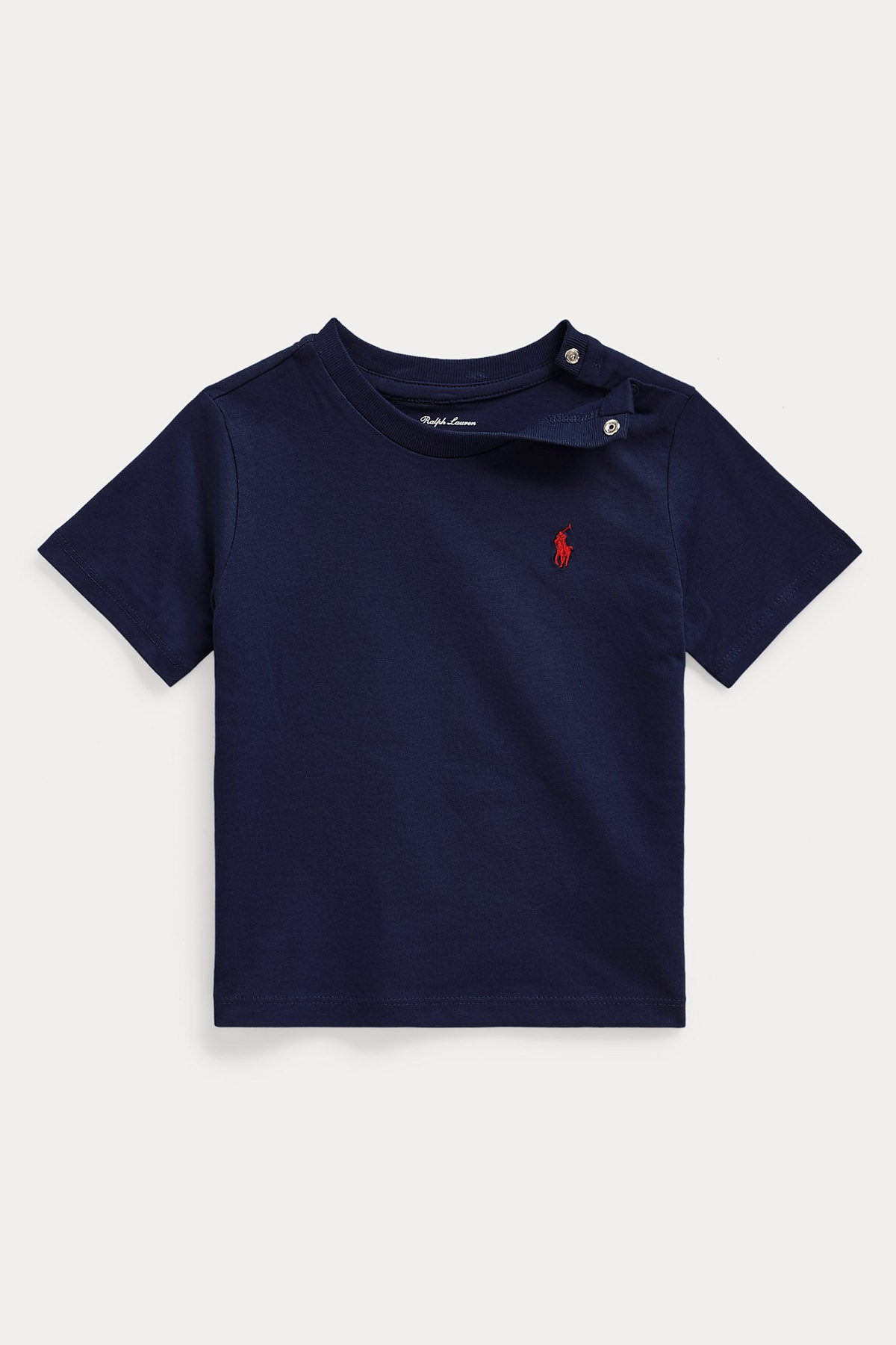 Polo Ralph Lauren Kids 12-18 Aylık Erkek Bebek Çıtçıt Yaka T-shirt-Libas Trendy Fashion Store