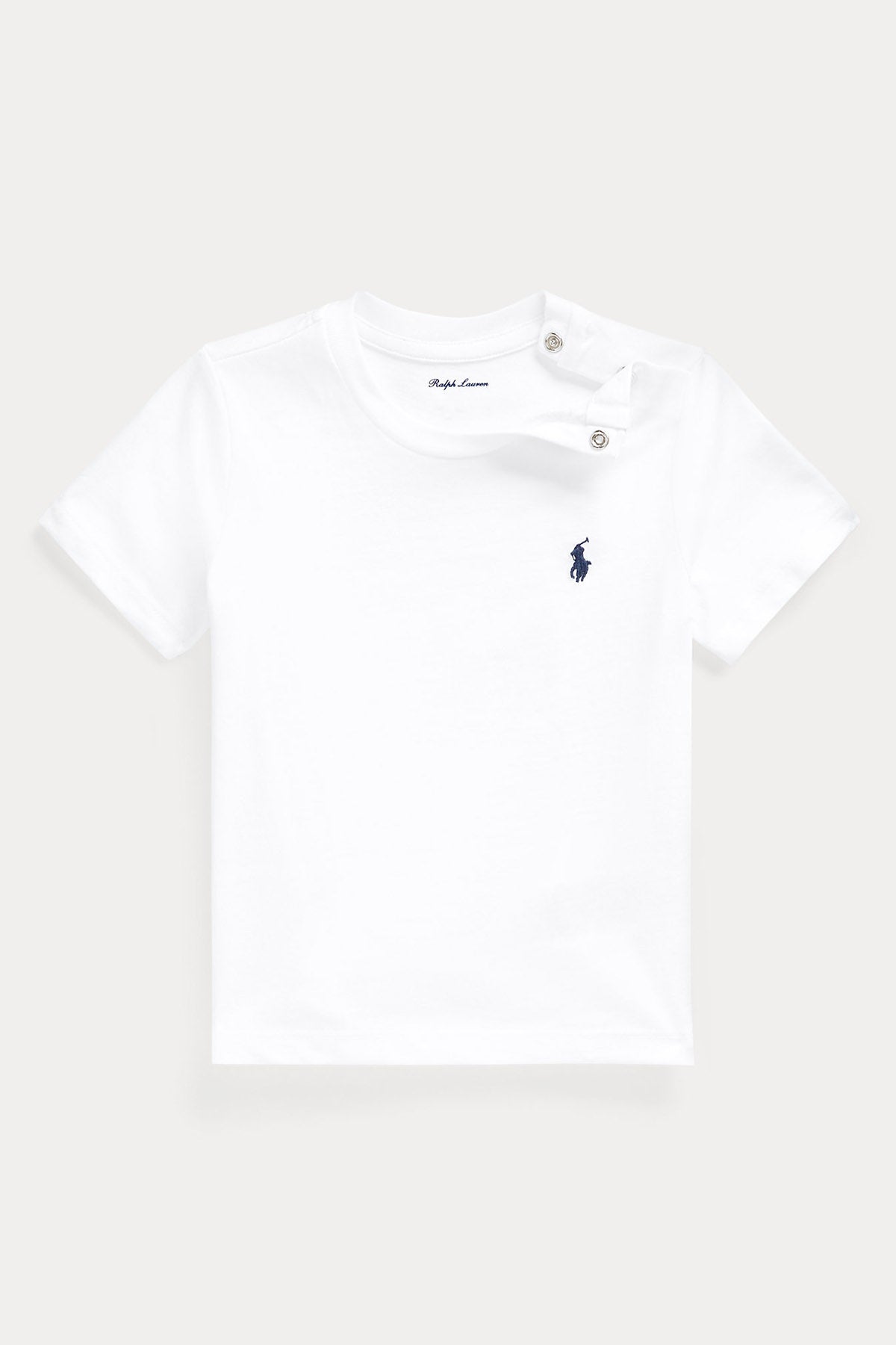 Polo Ralph Lauren Kids 12-18 Aylık Erkek Bebek Çıtçıt Yaka T-shirt-Libas Trendy Fashion Store