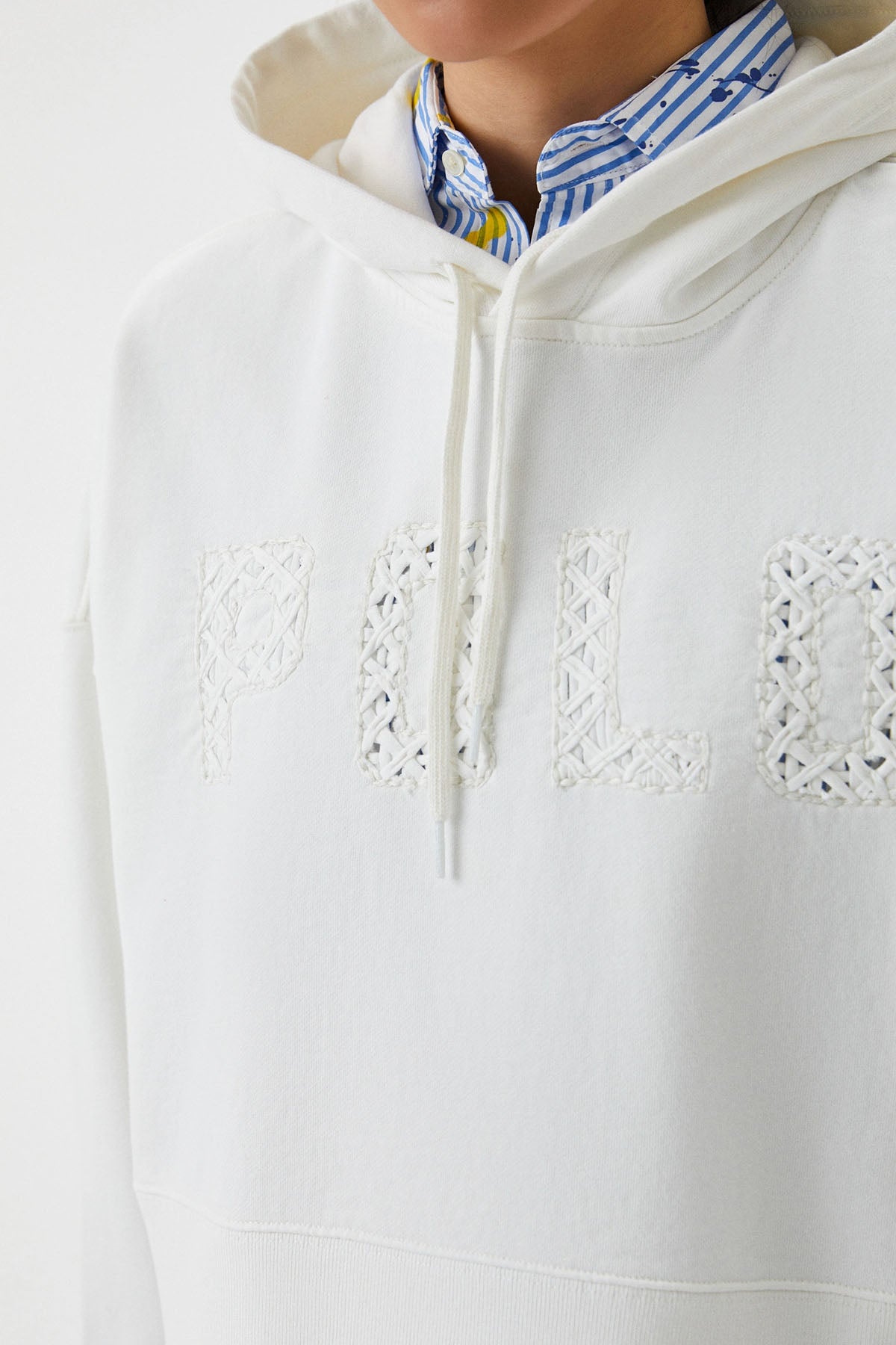 Polo Ralph Lauren Geniş Kesim Kapüşonlu Crop Sweatshirt-Libas Trendy Fashion Store