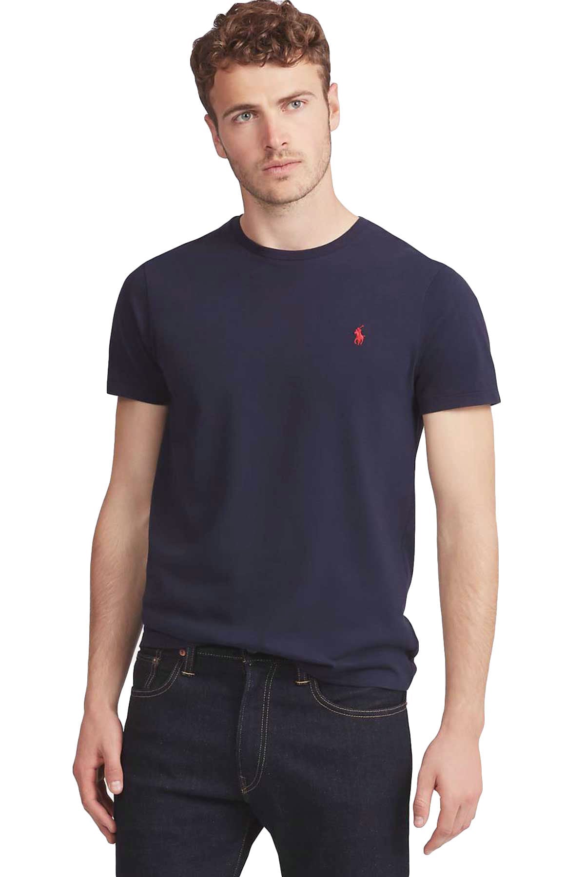 Polo Ralph Lauren Custom Slim Fit Yuvarlak Yaka T-shirt-Libas Trendy Fashion Store