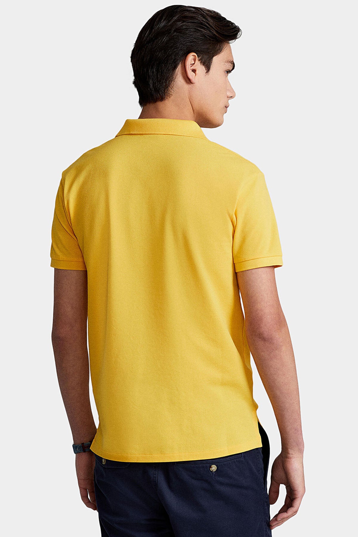 Polo Ralph Lauren Slim Fit Stretch Mesh Polo Yaka T-shirt-Libas Trendy Fashion Store