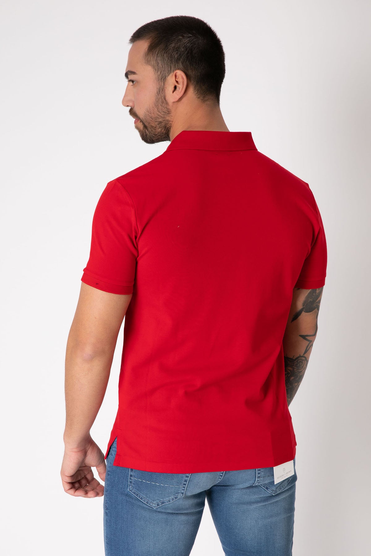 Polo Ralph Lauren Slim Fit Stretch Mesh Polo Yaka T-shirt-Libas Trendy Fashion Store