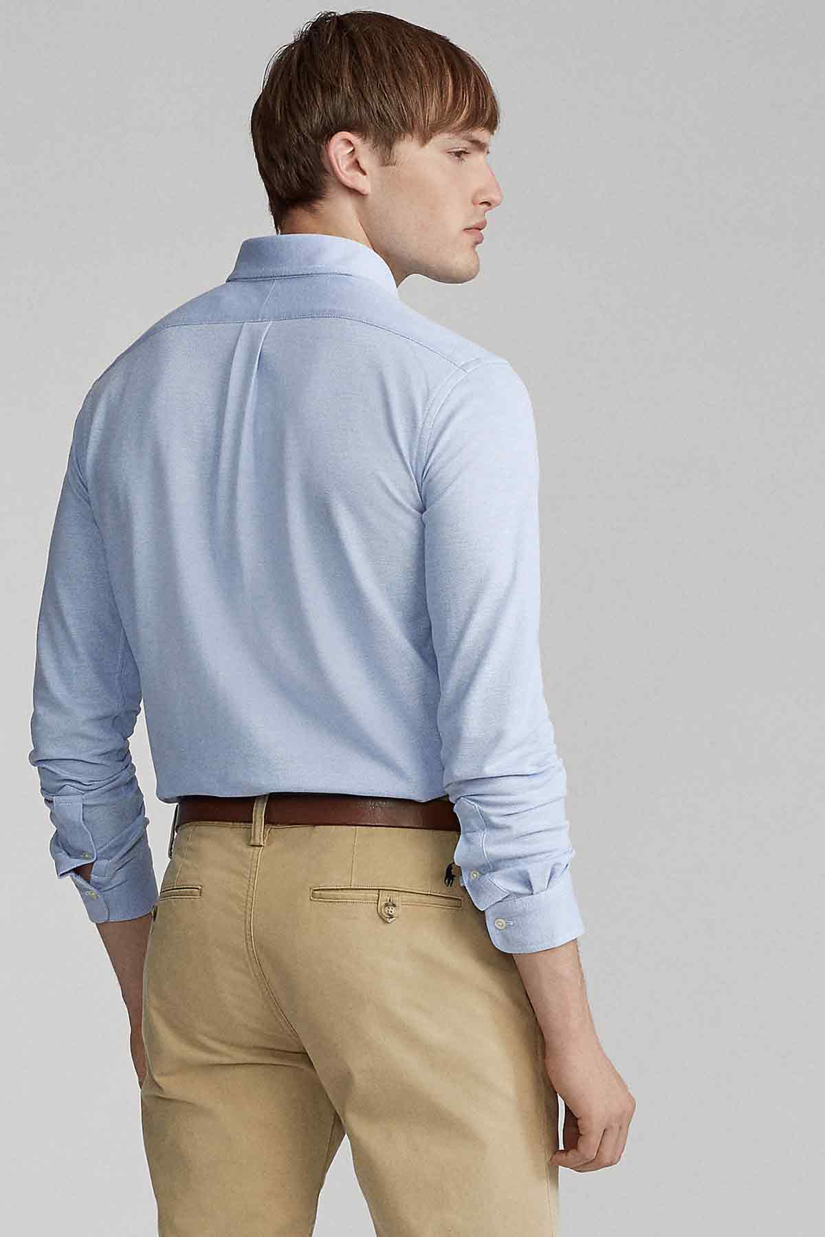 Polo Ralph Lauren Custom Fit Knit Oxford Gömlek-Libas Trendy Fashion Store