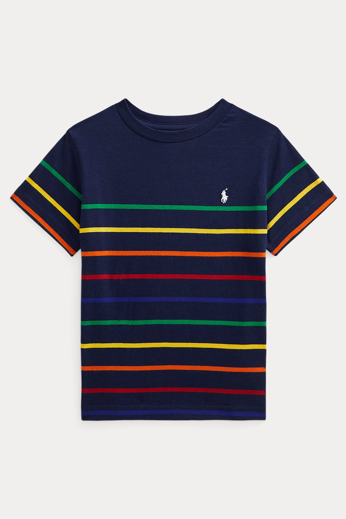 Polo Ralph Lauren Kids 5-6 Yaş Erkek Çocuk Çizgili T-shirt-Libas Trendy Fashion Store