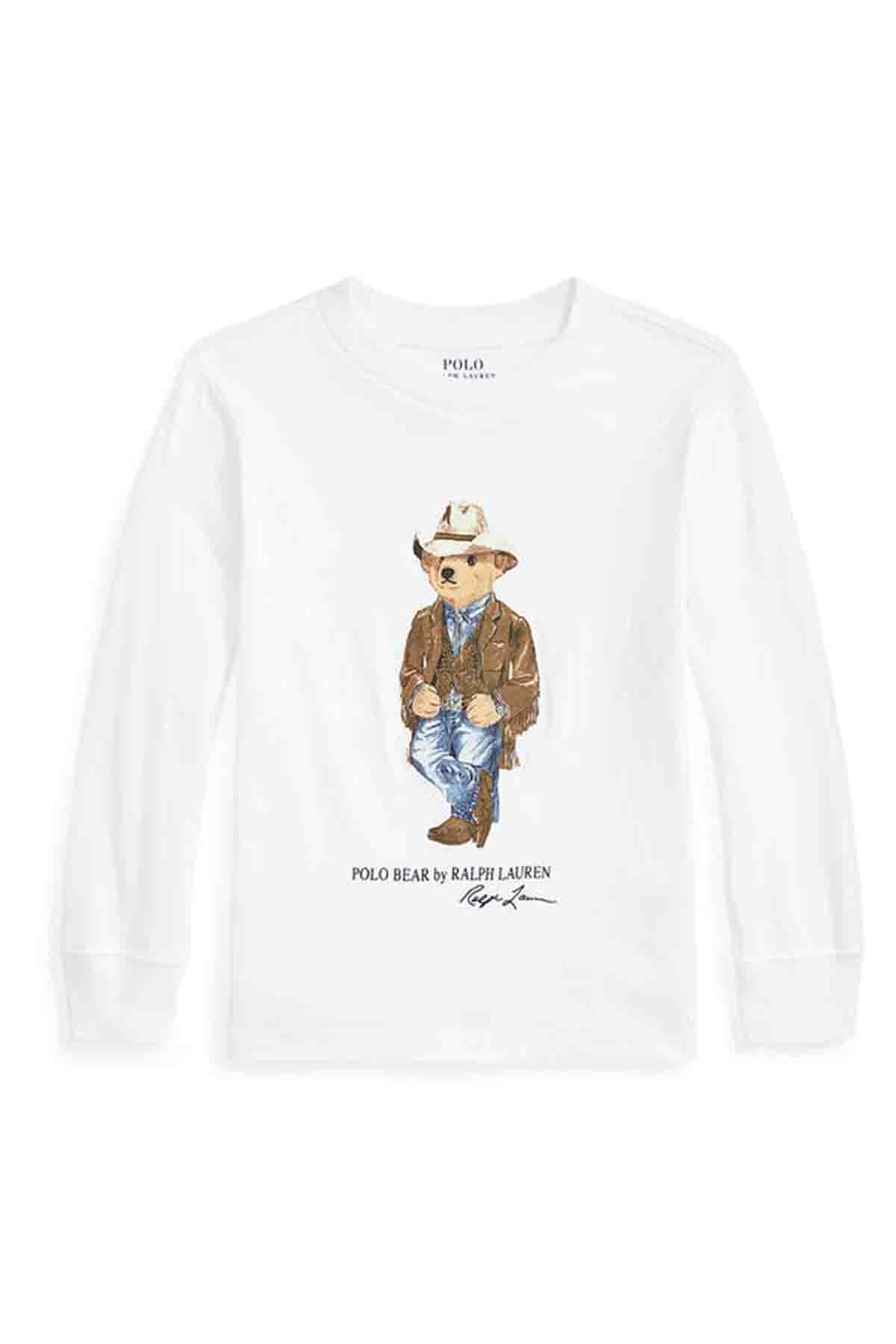 Polo Ralph Lauren Kids 5 Yaş Erkek Çocuk Polo Bear T-shirt-Libas Trendy Fashion Store