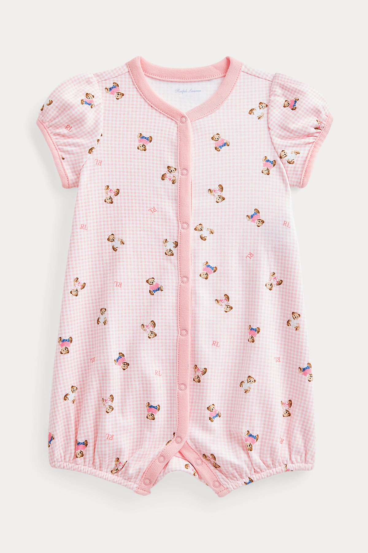 Polo Ralph Lauren Kids 3-6 Aylık Kız Bebek Polo Bear Tulum-Libas Trendy Fashion Store