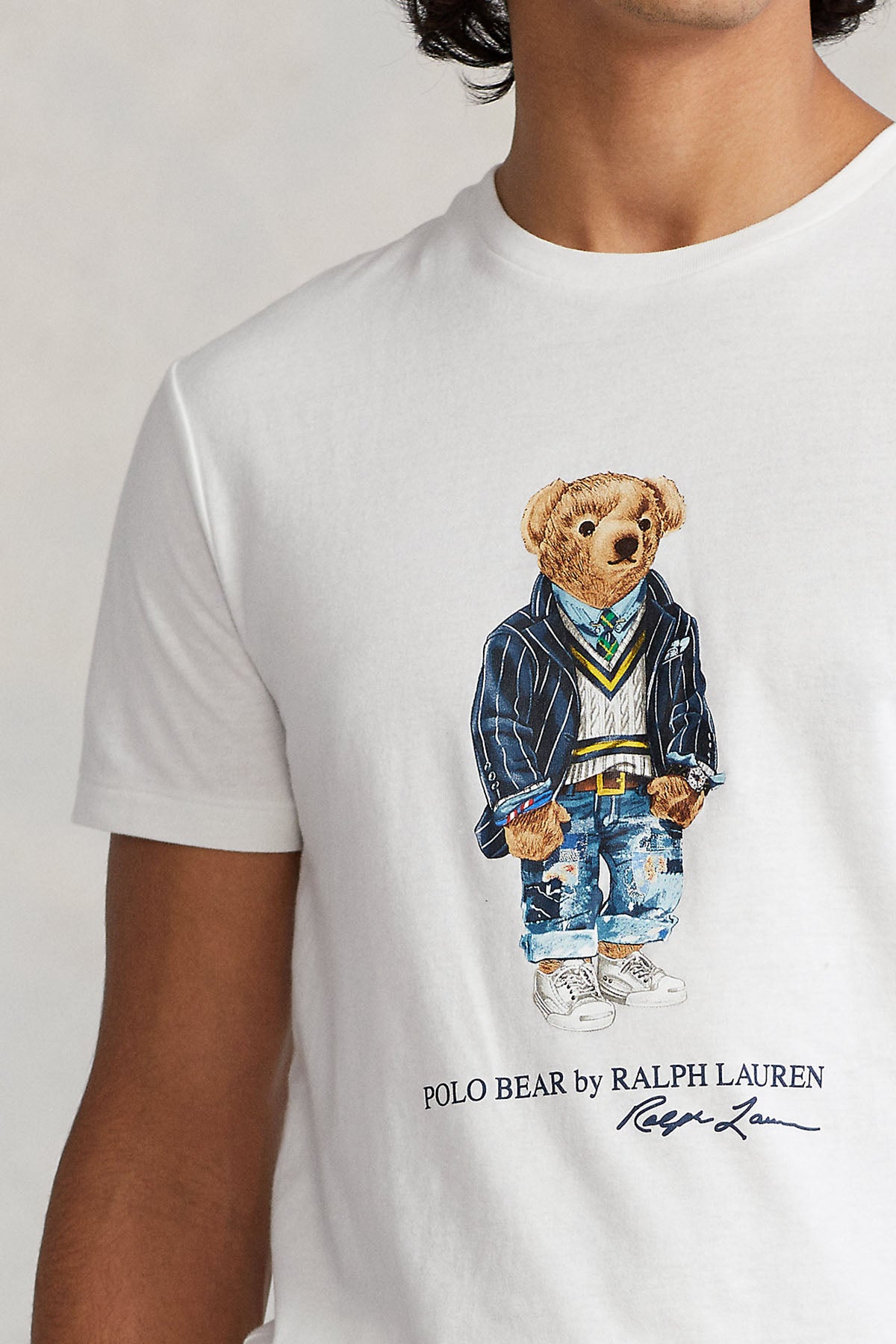 Polo Ralph Lauren Custom Slim Fit Polo Bear T-shirt-Libas Trendy Fashion Store