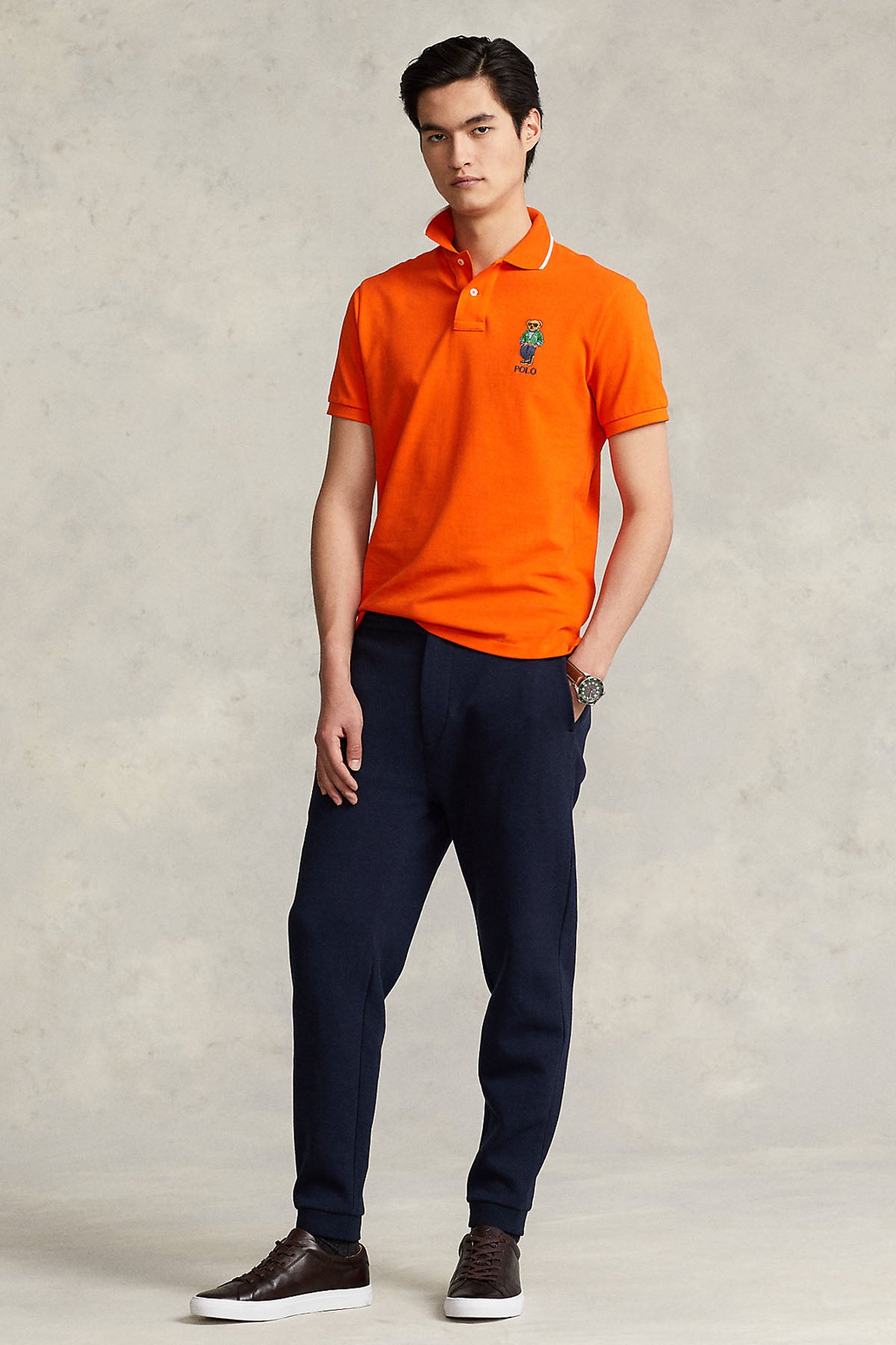 Polo Ralph Lauren Custom Slim Fit Polo Yaka Polo Bear T-shirt-Libas Trendy Fashion Store