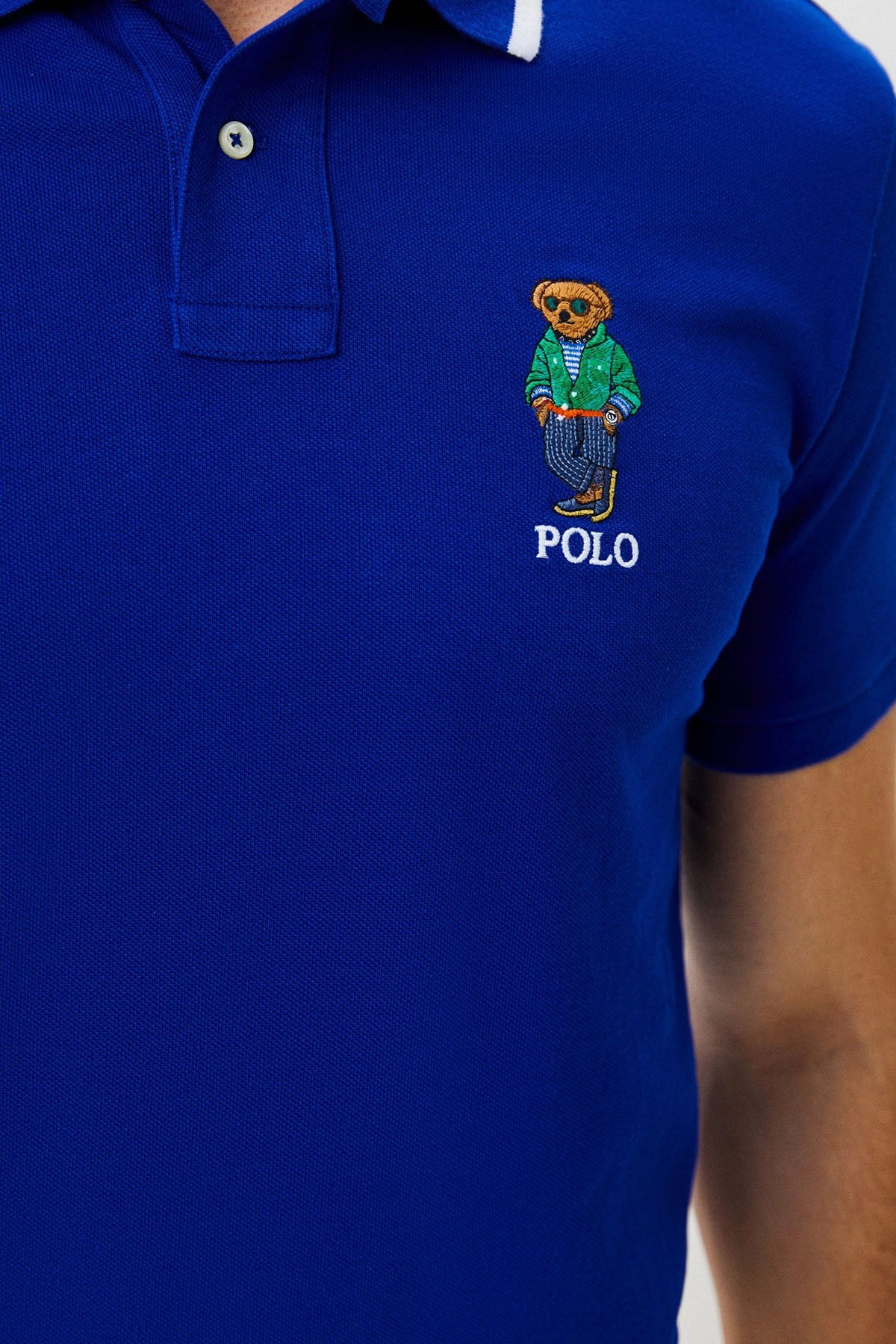 Polo Ralph Lauren Custom Slim Fit Polo Yaka Polo Bear T-shirt-Libas Trendy Fashion Store