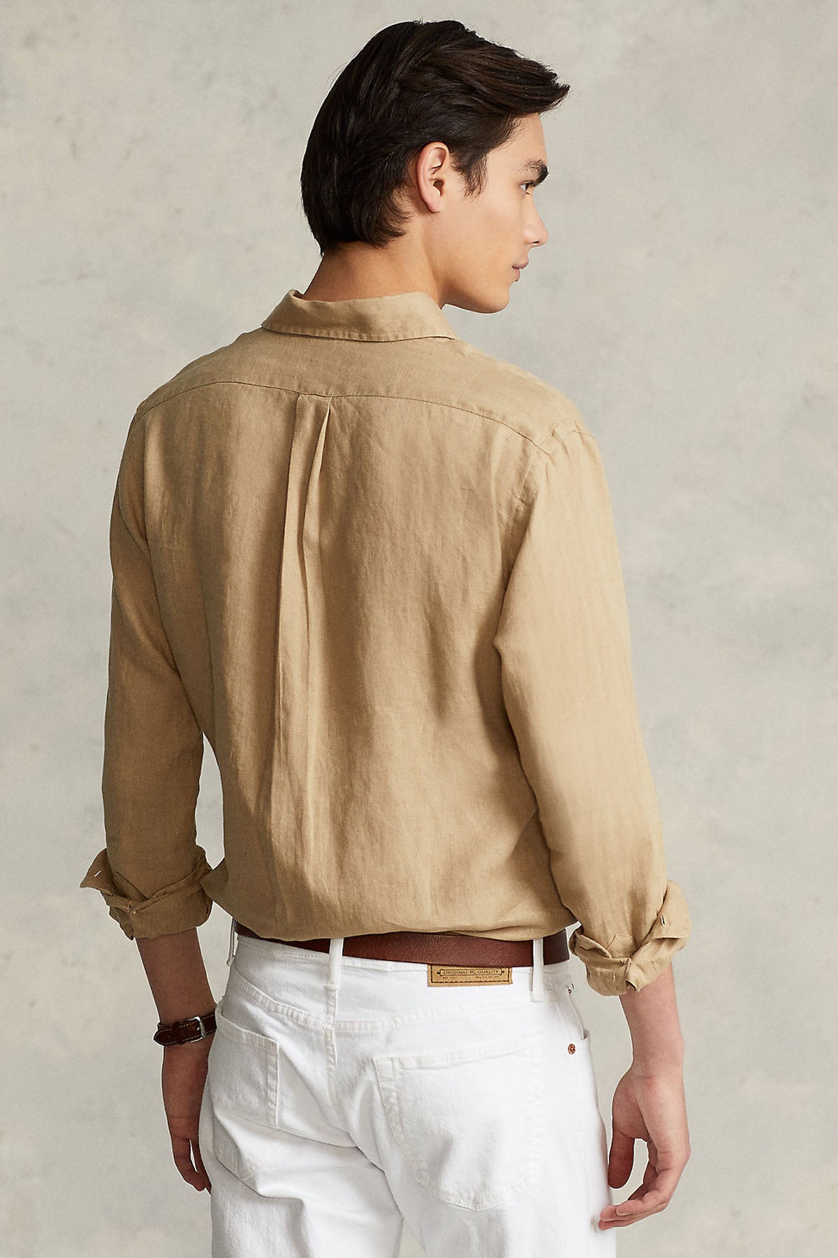 Polo Ralph Lauren Slim Fit Keten Gömlek-Libas Trendy Fashion Store