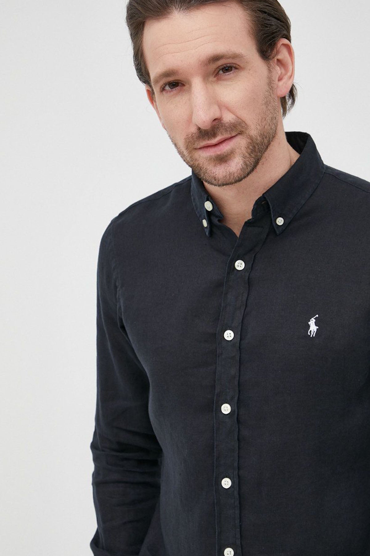 Polo Ralph Lauren Slim Fit Keten Gömlek-Libas Trendy Fashion Store