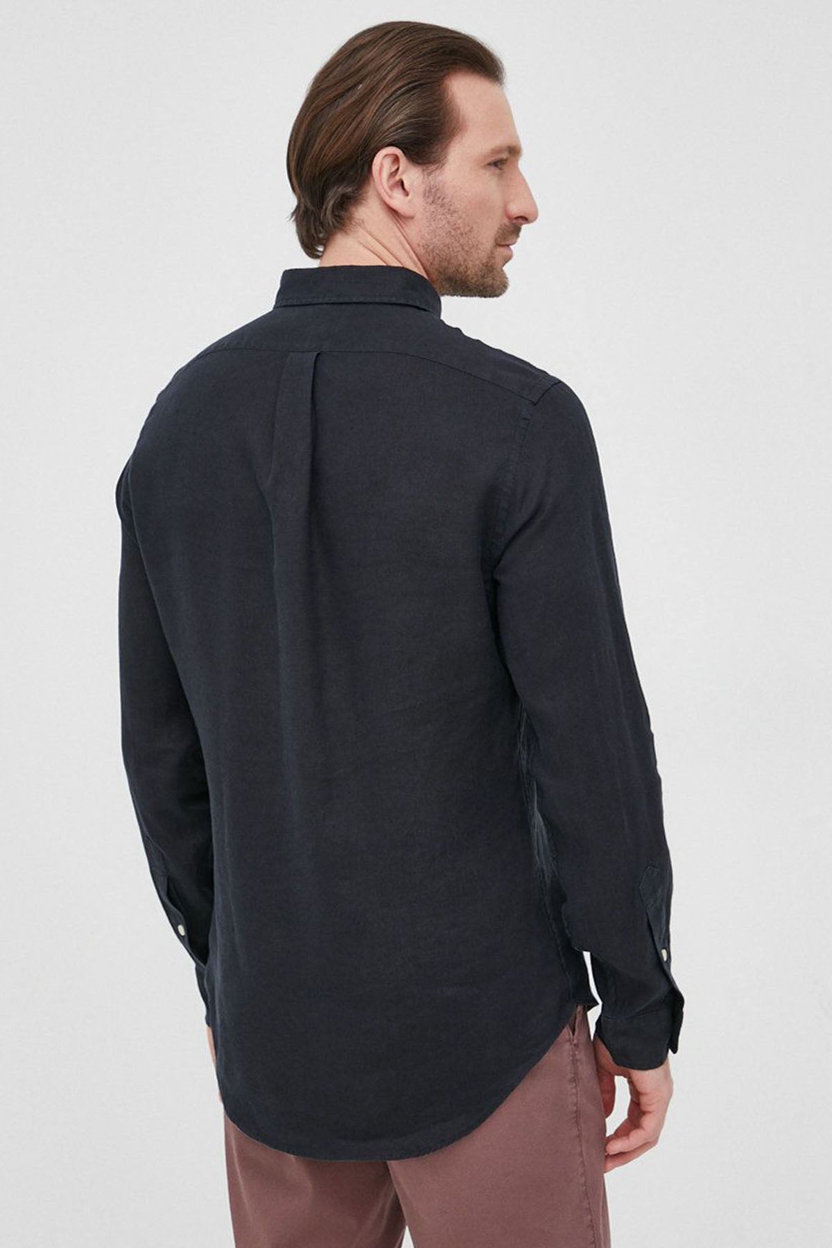 Polo Ralph Lauren Slim Fit Keten Gömlek-Libas Trendy Fashion Store