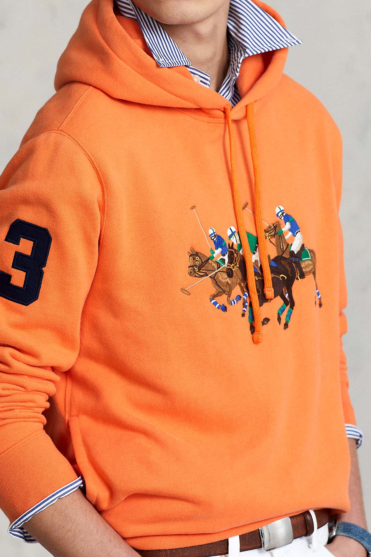 Polo Ralph Lauren Kapüşonlu Triple Pony Sweatshirt-Libas Trendy Fashion Store