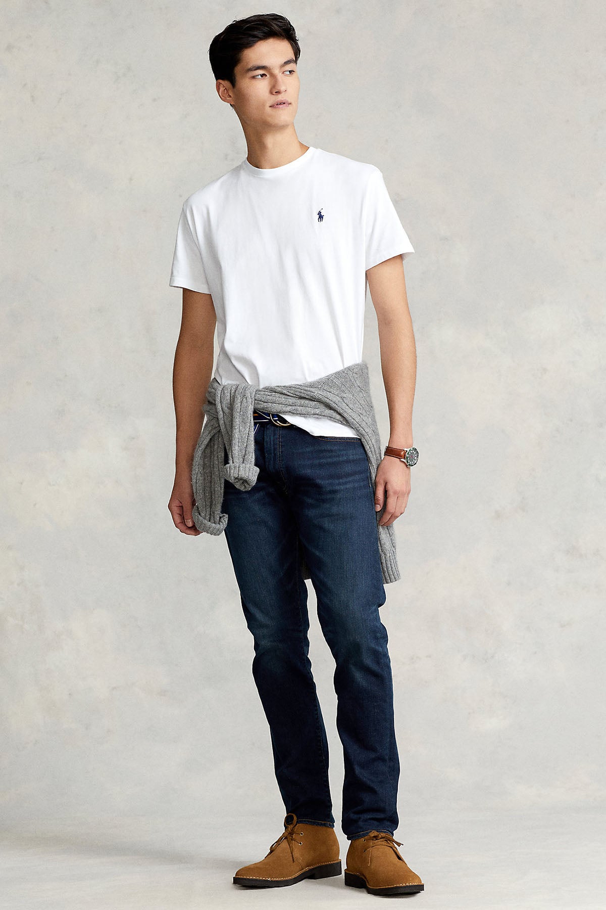 Polo Ralph Lauren Custom Slim Fit Yuvarlak Yaka T-shirt-Libas Trendy Fashion Store