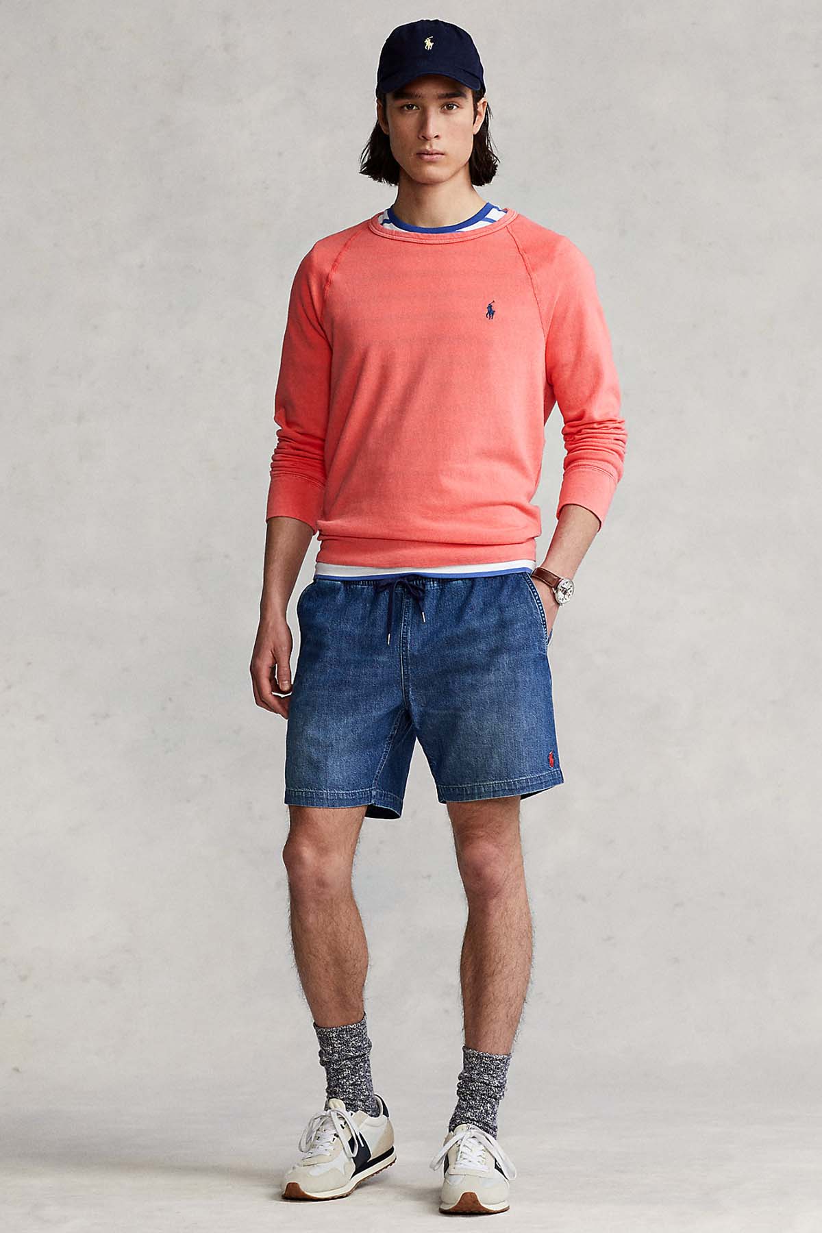 Polo Ralph Lauren Custom Fit Yuvarlak Yaka Sweatshirt-Libas Trendy Fashion Store