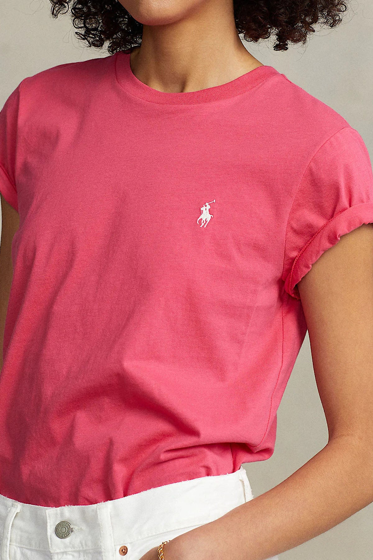 Polo Ralph Lauren Custom Fit Yuvarlak Yaka T-shirt-Libas Trendy Fashion Store