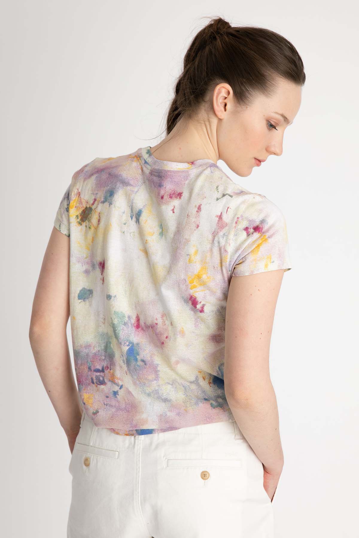 Polo Ralph Lauren Yuvarlak Yaka Batik T-shirt-Libas Trendy Fashion Store