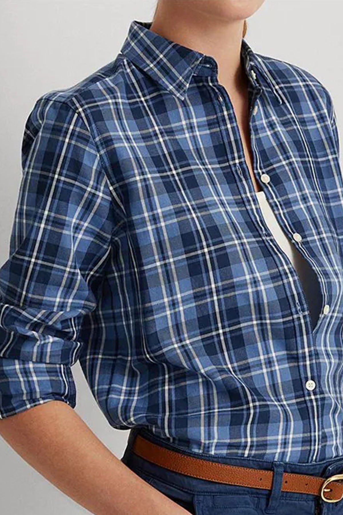 Polo Ralph Lauren Ekoseli Gömlek-Libas Trendy Fashion Store