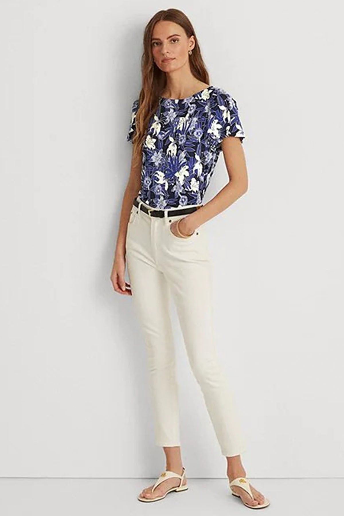 Polo Ralph Lauren Çiçek Desenli Bluz-Libas Trendy Fashion Store