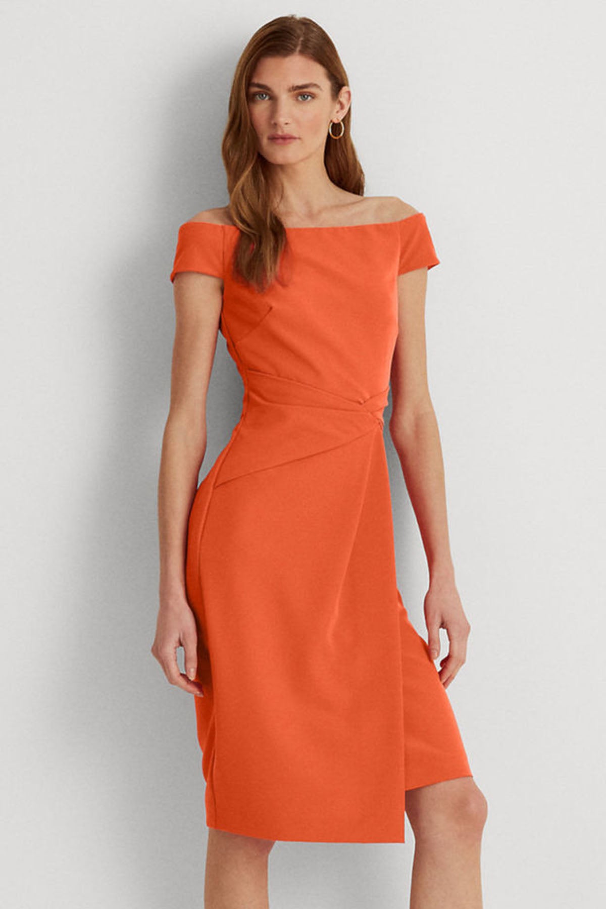 Polo Ralph Lauren Dizüstü Kayık Yaka Abiye Elbise-Libas Trendy Fashion Store