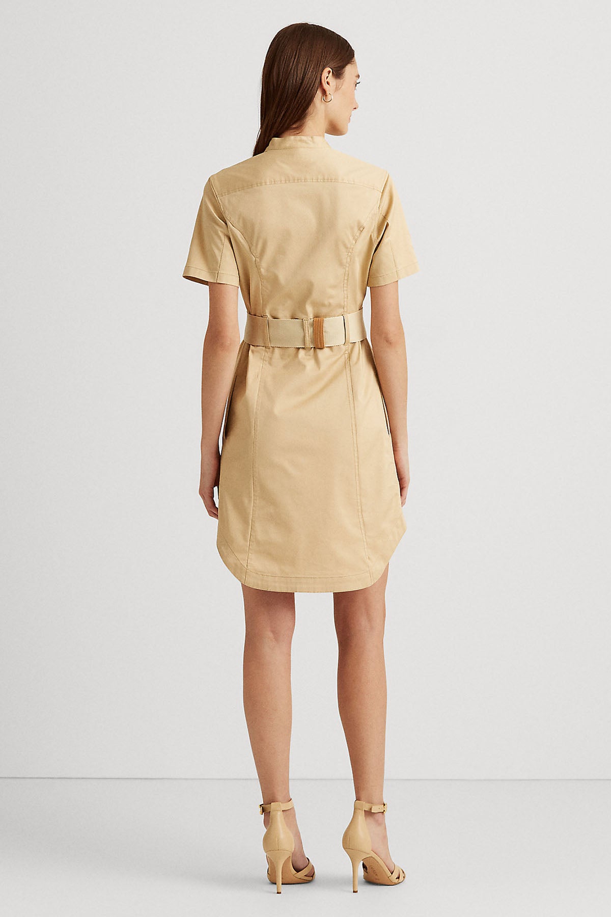 Polo Ralph Lauren Belden Kemerli Elbise-Libas Trendy Fashion Store