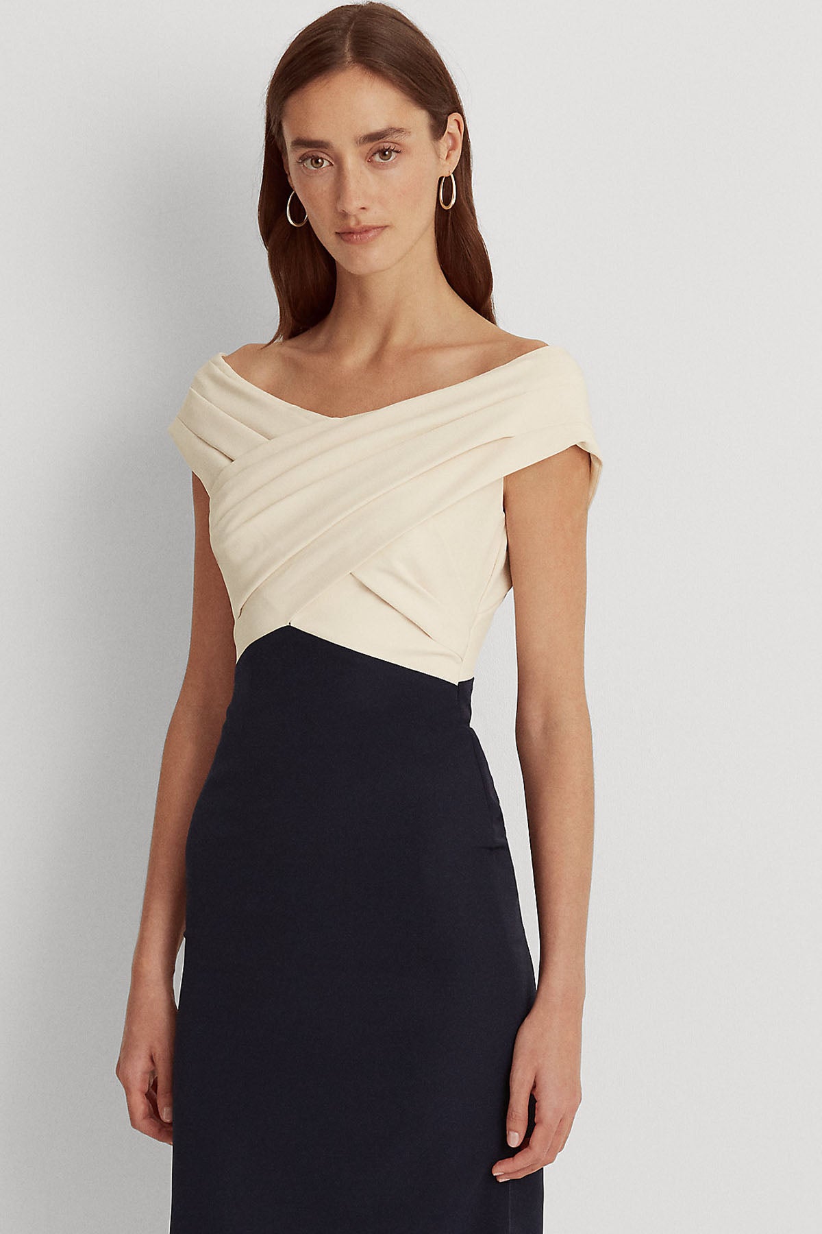 Polo Ralph Lauren Kayık Yaka Abiye Elbise-Libas Trendy Fashion Store