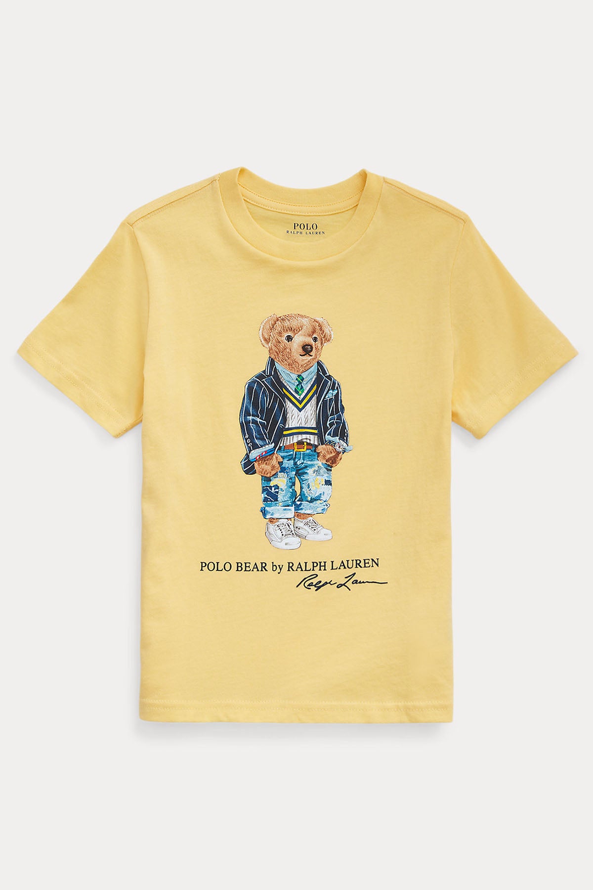 Polo Ralph Lauren Kids 5-6 Yaş Erkek Çocuk Polo Bear T-shirt-Libas Trendy Fashion Store