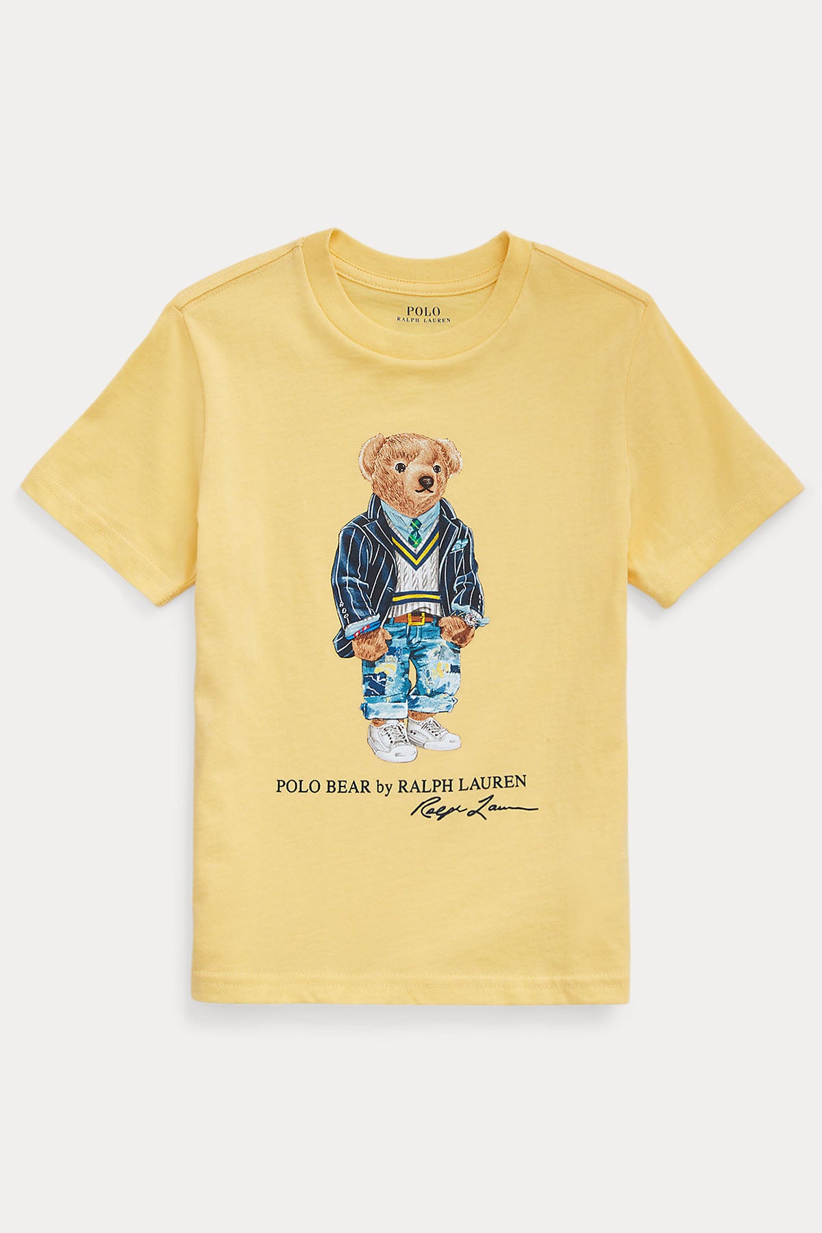 Polo Ralph Lauren Kids 3-4 Yaş Erkek Çocuk Polo Bear T-shirt-Libas Trendy Fashion Store