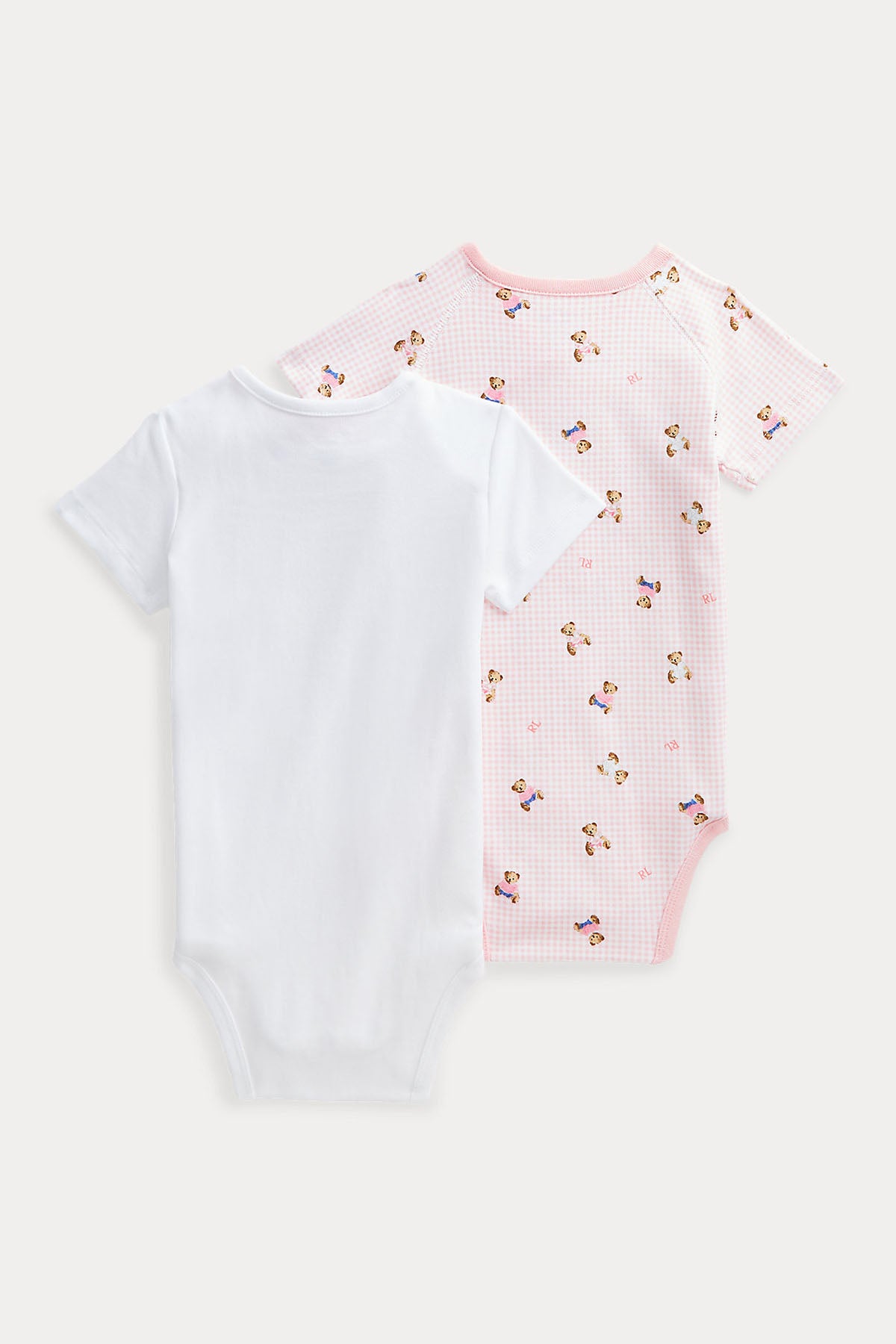 Polo Ralph Lauren Kids 3-6 Aylık Kız Bebek Polo Bear Tulum Set-Libas Trendy Fashion Store