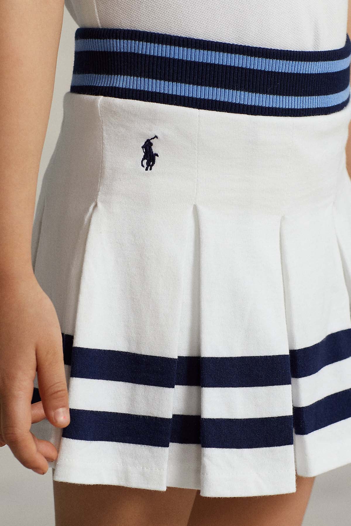 Polo Ralph Lauren Kids 5-6 Yaş Kız Çocuk Beli Lastikli Şort Etek-Libas Trendy Fashion Store