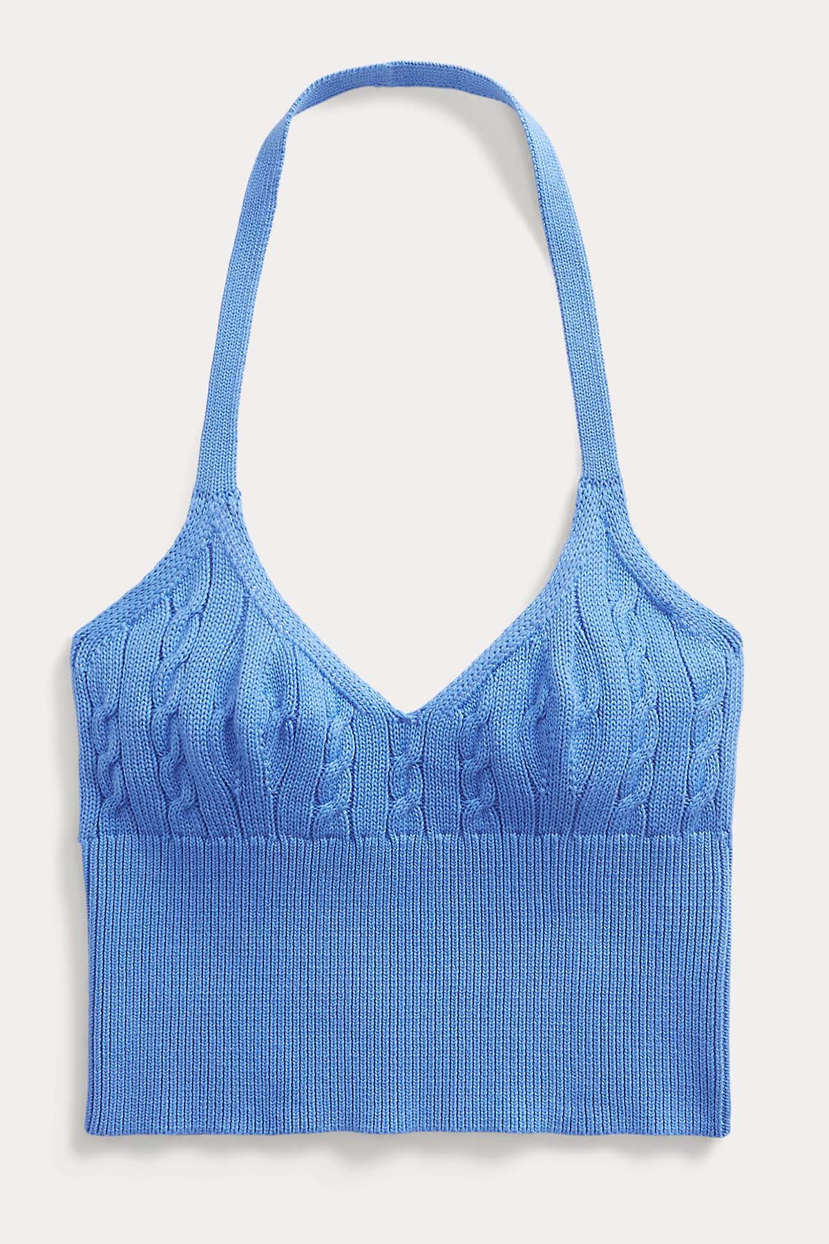 Polo Ralph Lauren Saç Örgü Triko Crop Bluz-Libas Trendy Fashion Store