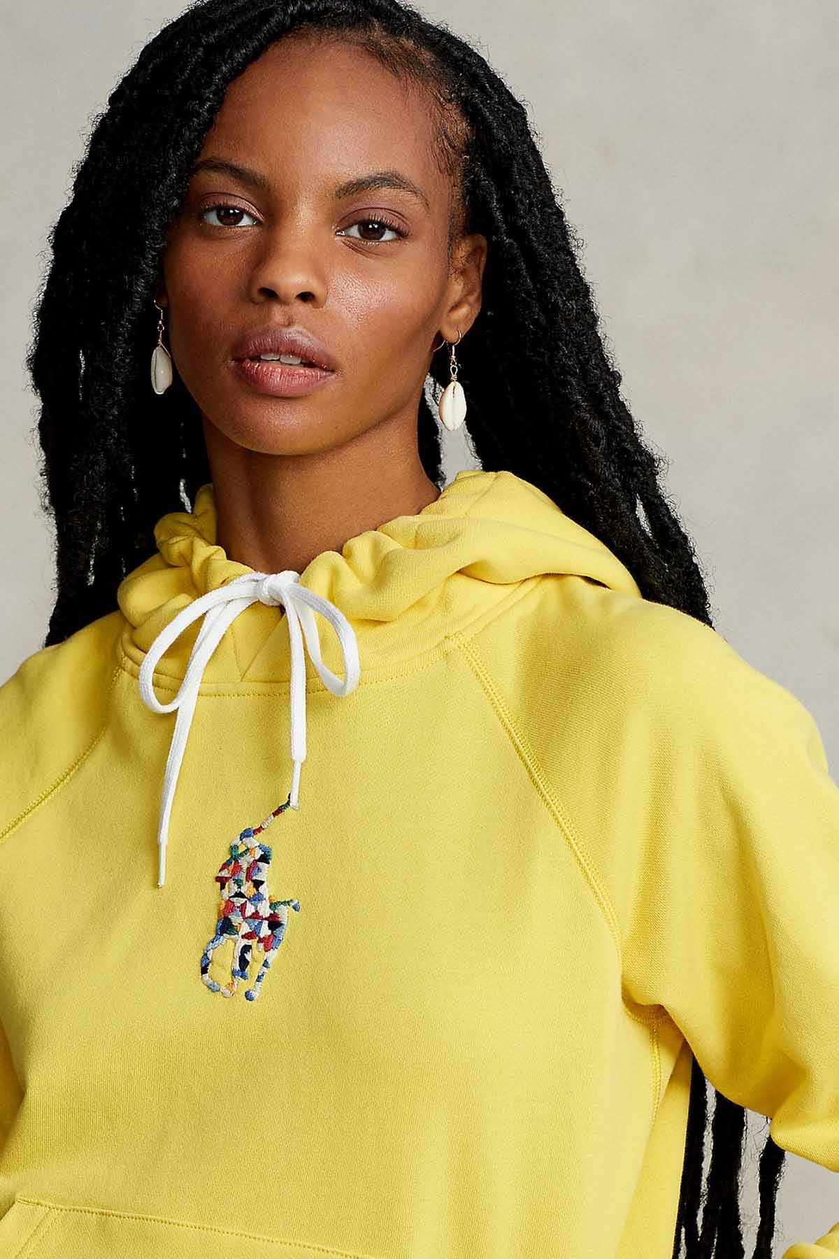 Polo Ralph Lauren Pony Logolu Kapüşonlu Sweatshirt-Libas Trendy Fashion Store