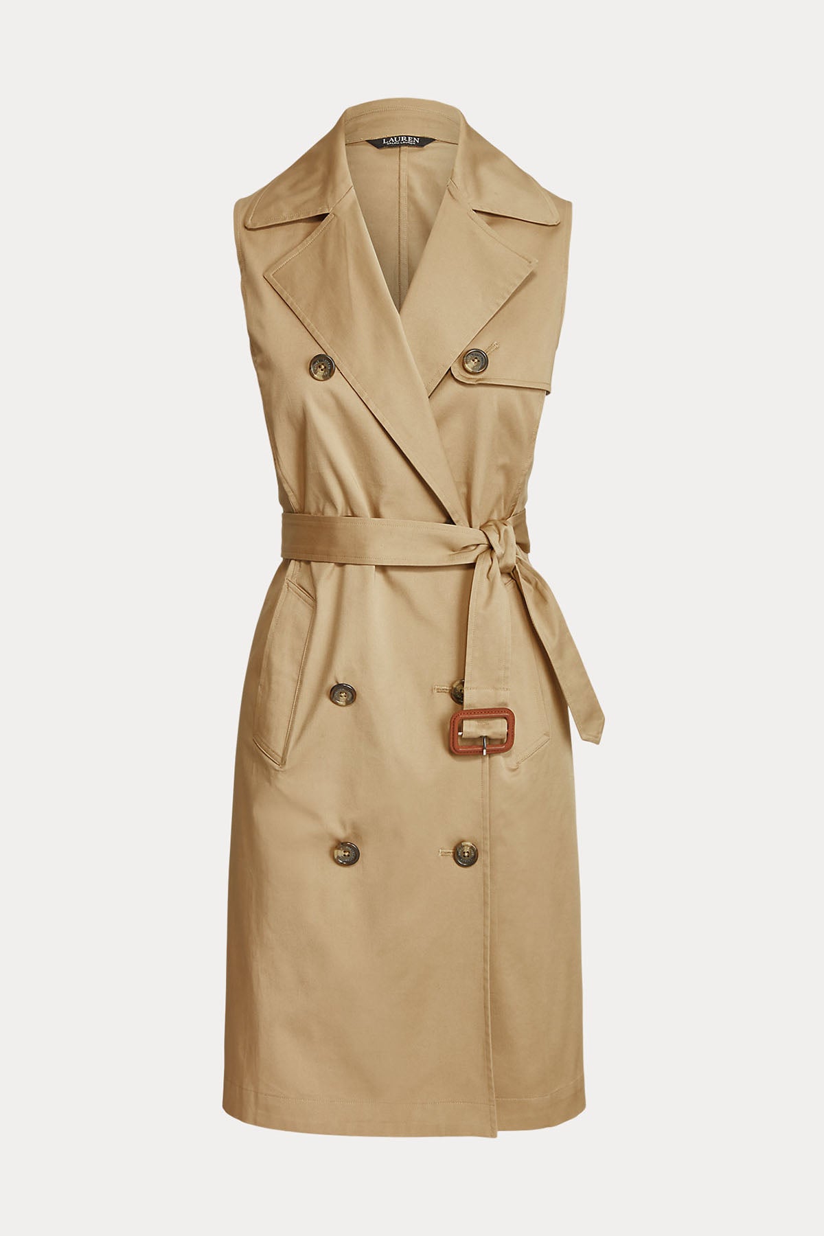 Polo Ralph Lauren Kemerli Kruvaze Kolsuz Elbise-Libas Trendy Fashion Store