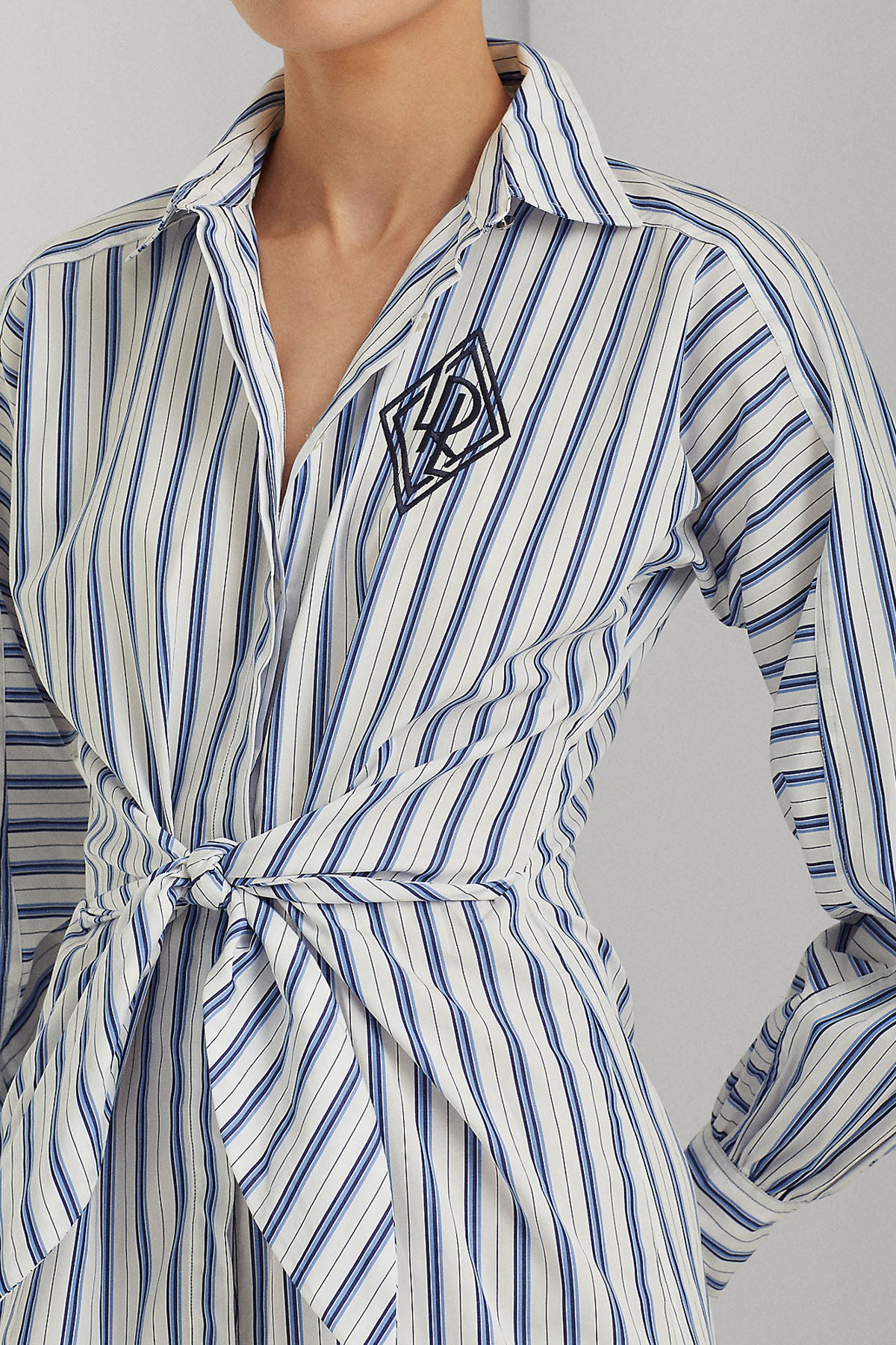 Polo Ralph Lauren Dizüstü Çizgili Gömlek Elbise-Libas Trendy Fashion Store