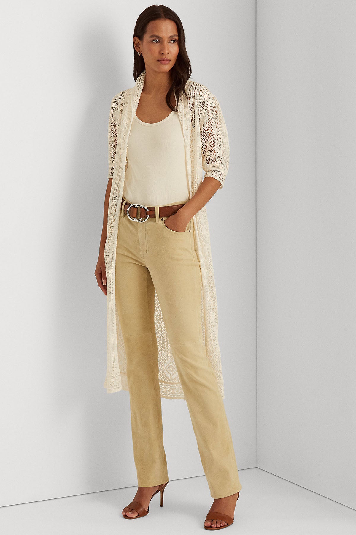 Polo Ralph Lauren Keten Örgü Triko Ceket-Libas Trendy Fashion Store