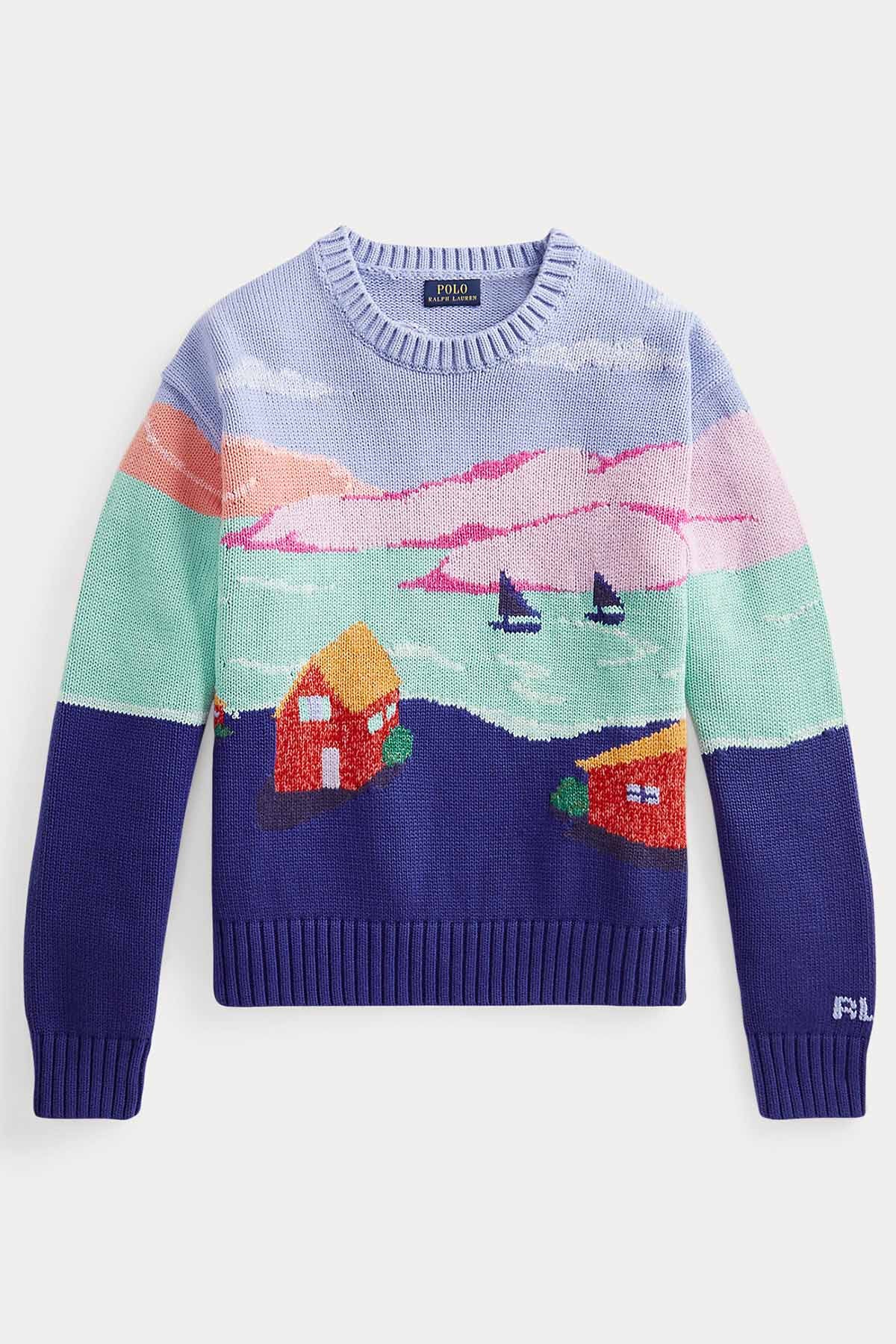 Polo Ralph Lauren Relaxed Fit Örgü Triko-Libas Trendy Fashion Store