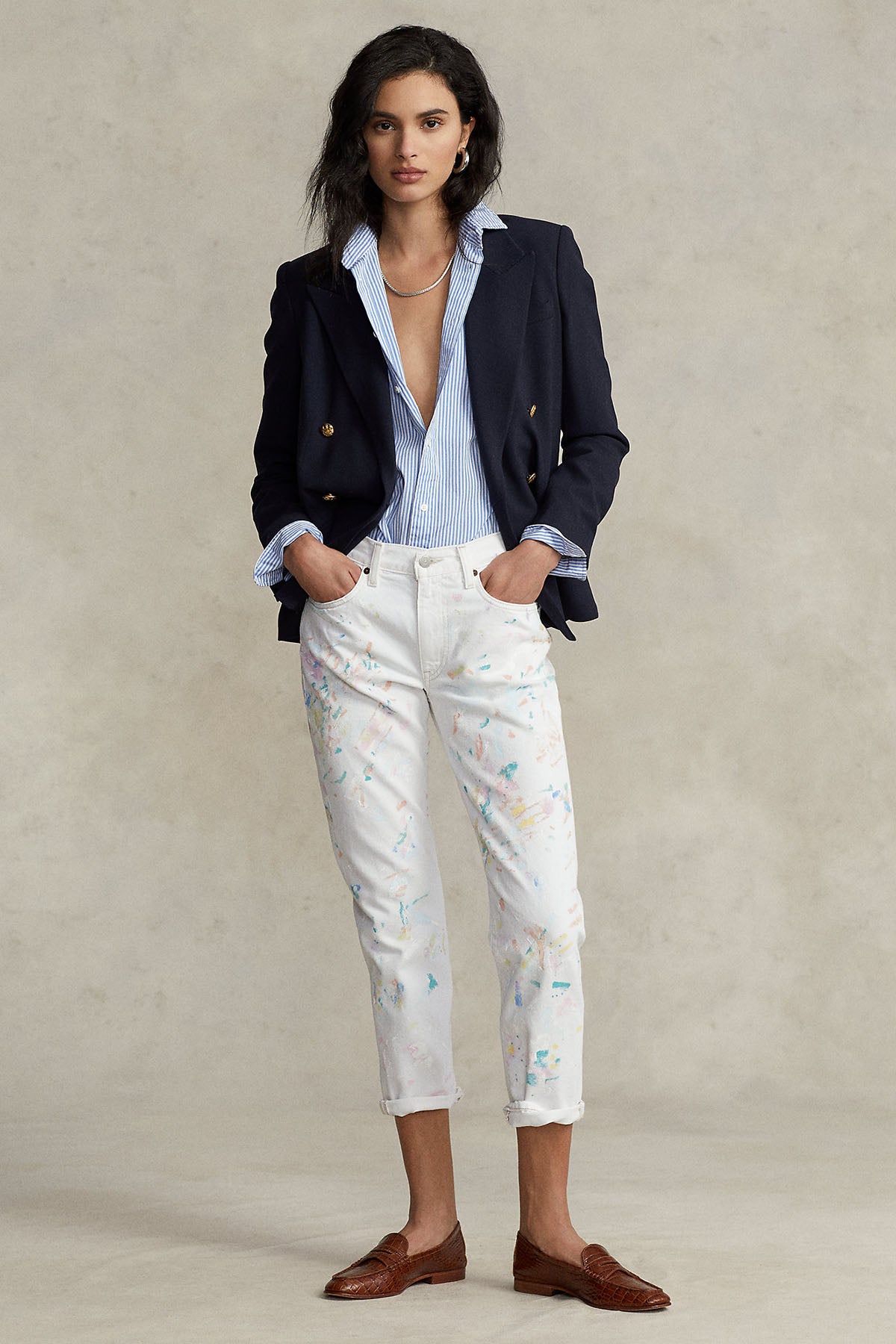 Polo Ralph Lauren Boyfriend Fit Boya Efektli Jeans-Libas Trendy Fashion Store