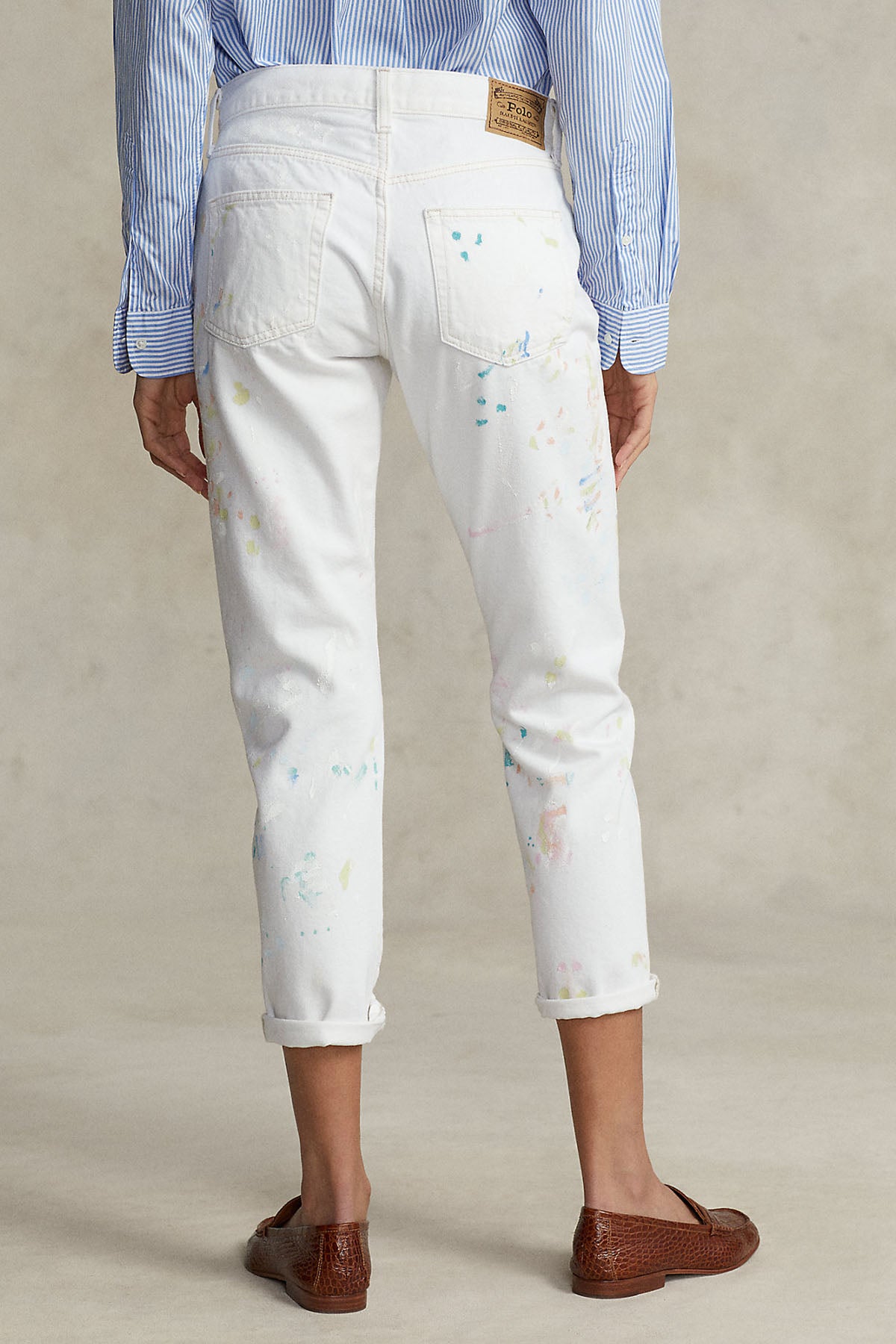 Polo Ralph Lauren Boyfriend Fit Boya Efektli Jeans-Libas Trendy Fashion Store