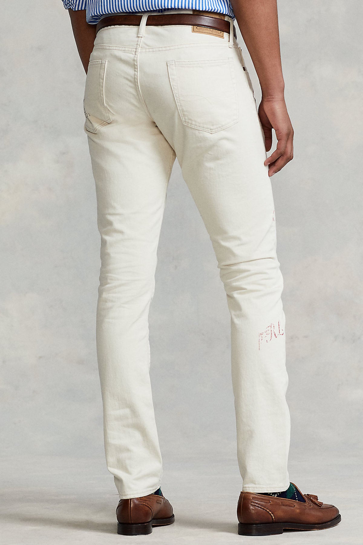 Polo Ralph Lauren Slim Fit Yelken Temalı Jeans-Libas Trendy Fashion Store