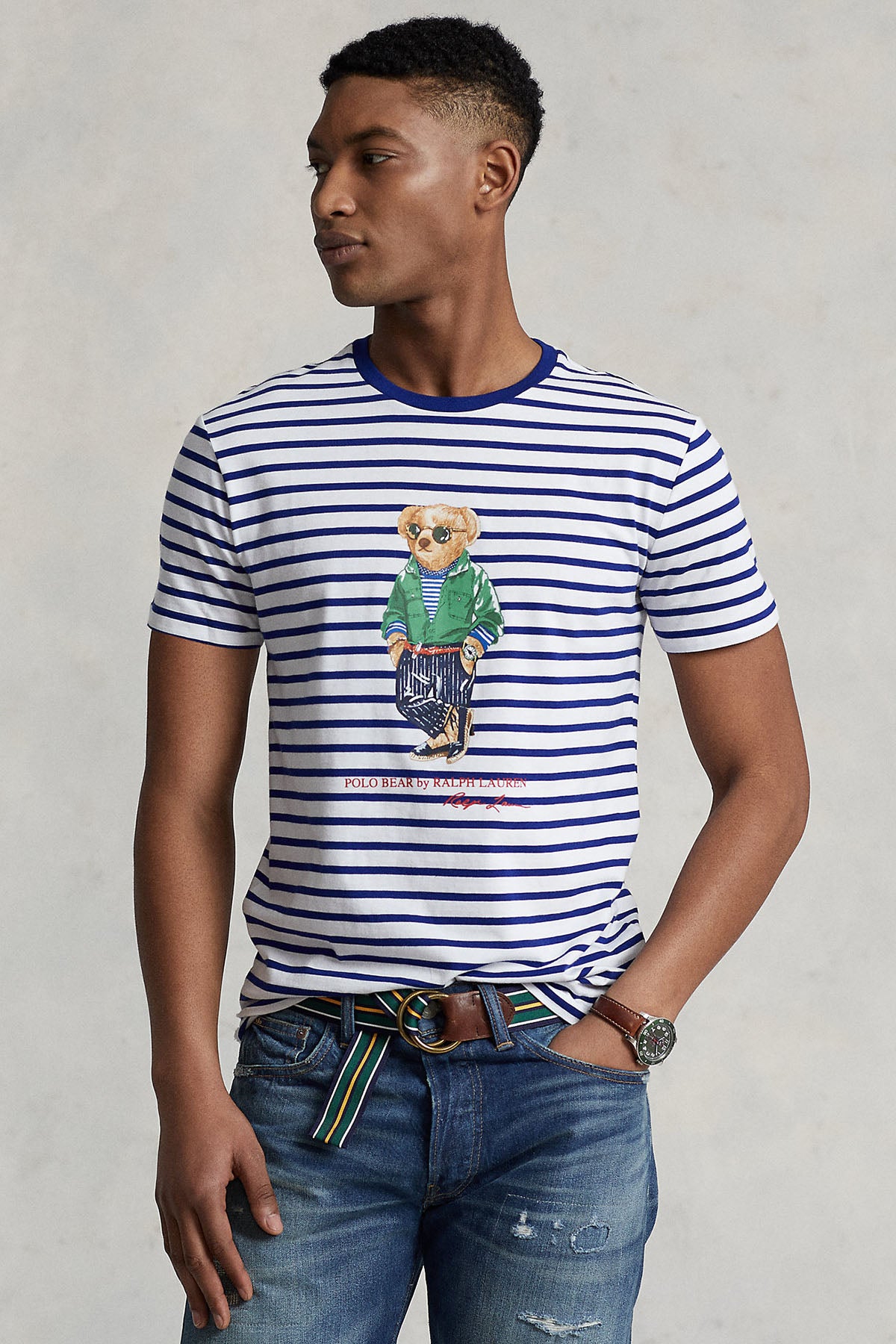 Polo Ralph Lauren Custom Slim Fit Polo Bear T-shirt-Libas Trendy Fashion Store